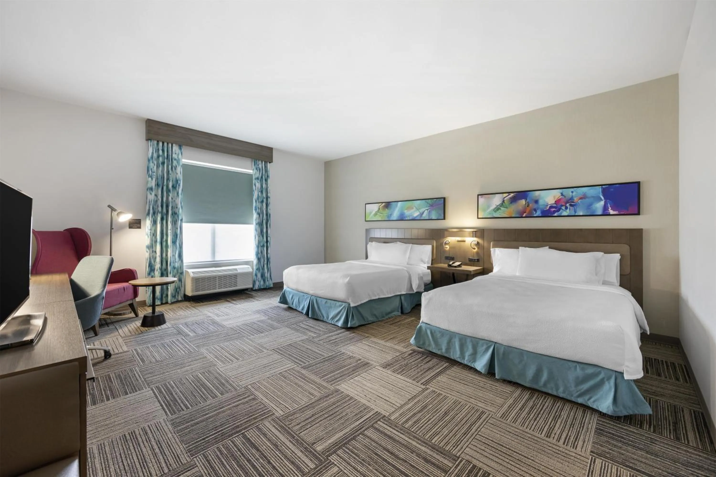 Bed in Hilton Garden Inn Gallatin