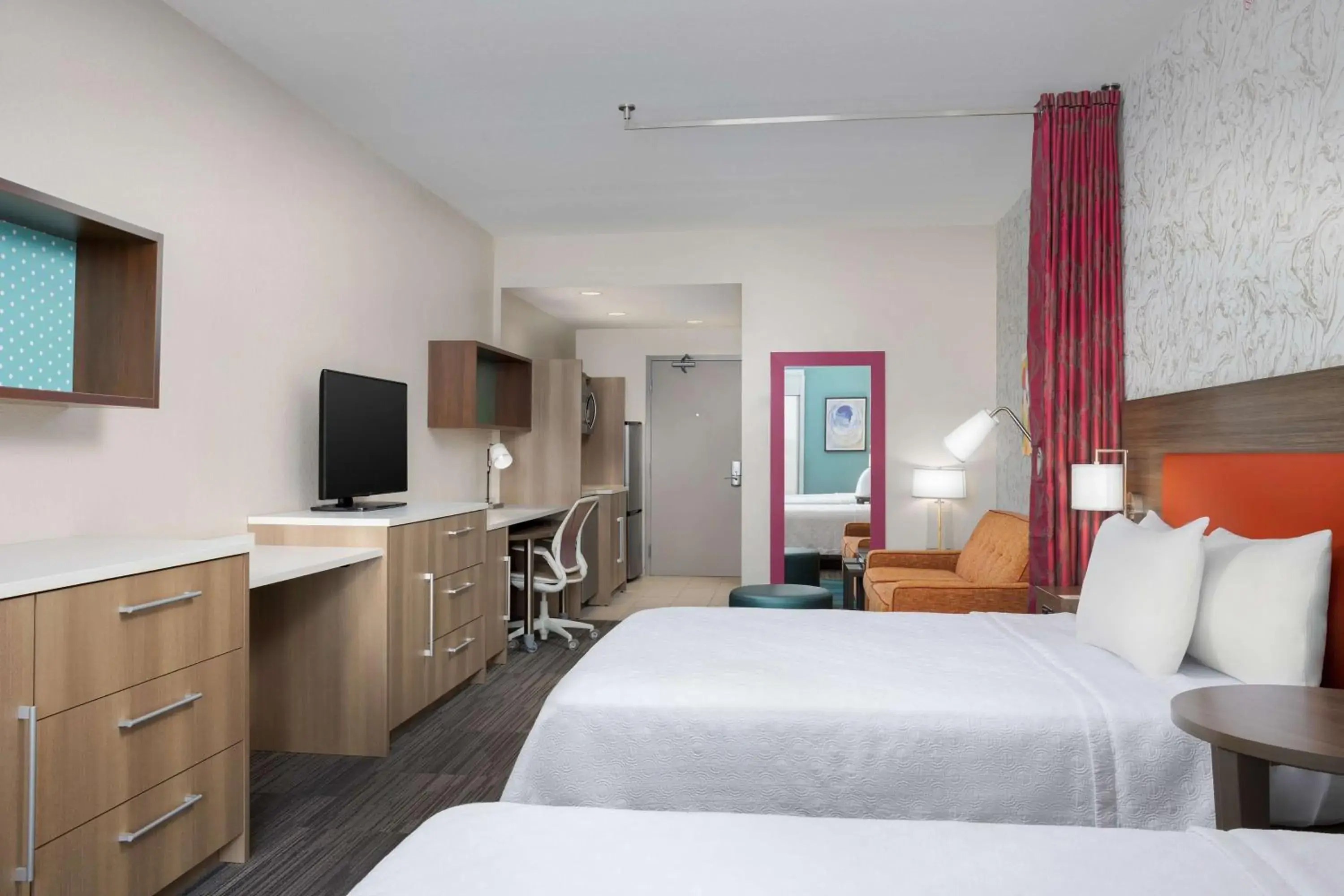 Bed in Home2 Suites By Hilton Clermont Bed in Home2 Suites By Hilton Clermont