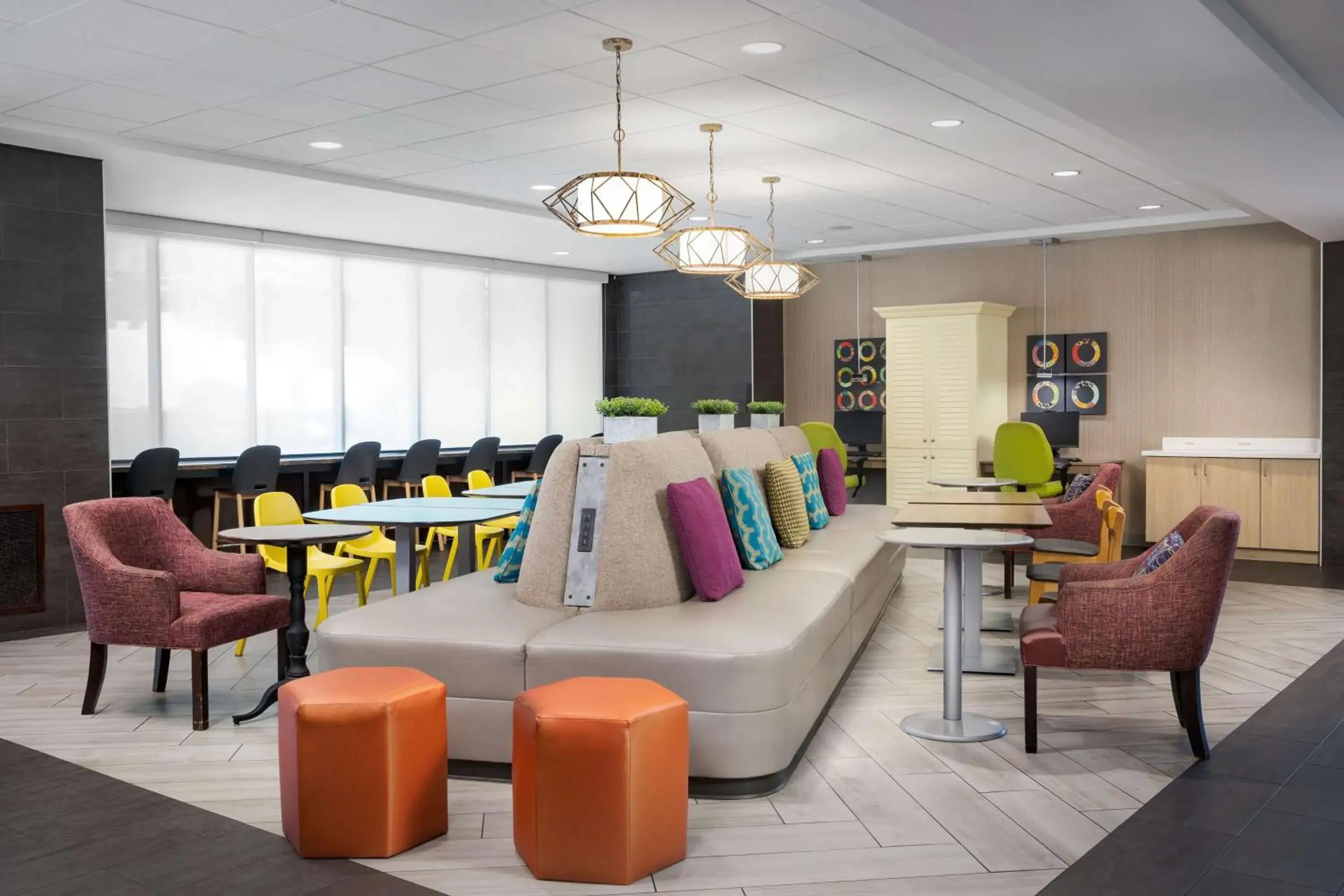 Lobby or reception in Home2 Suites By Hilton Clermont Lobby or reception in Home2 Suites By Hilton Clermont