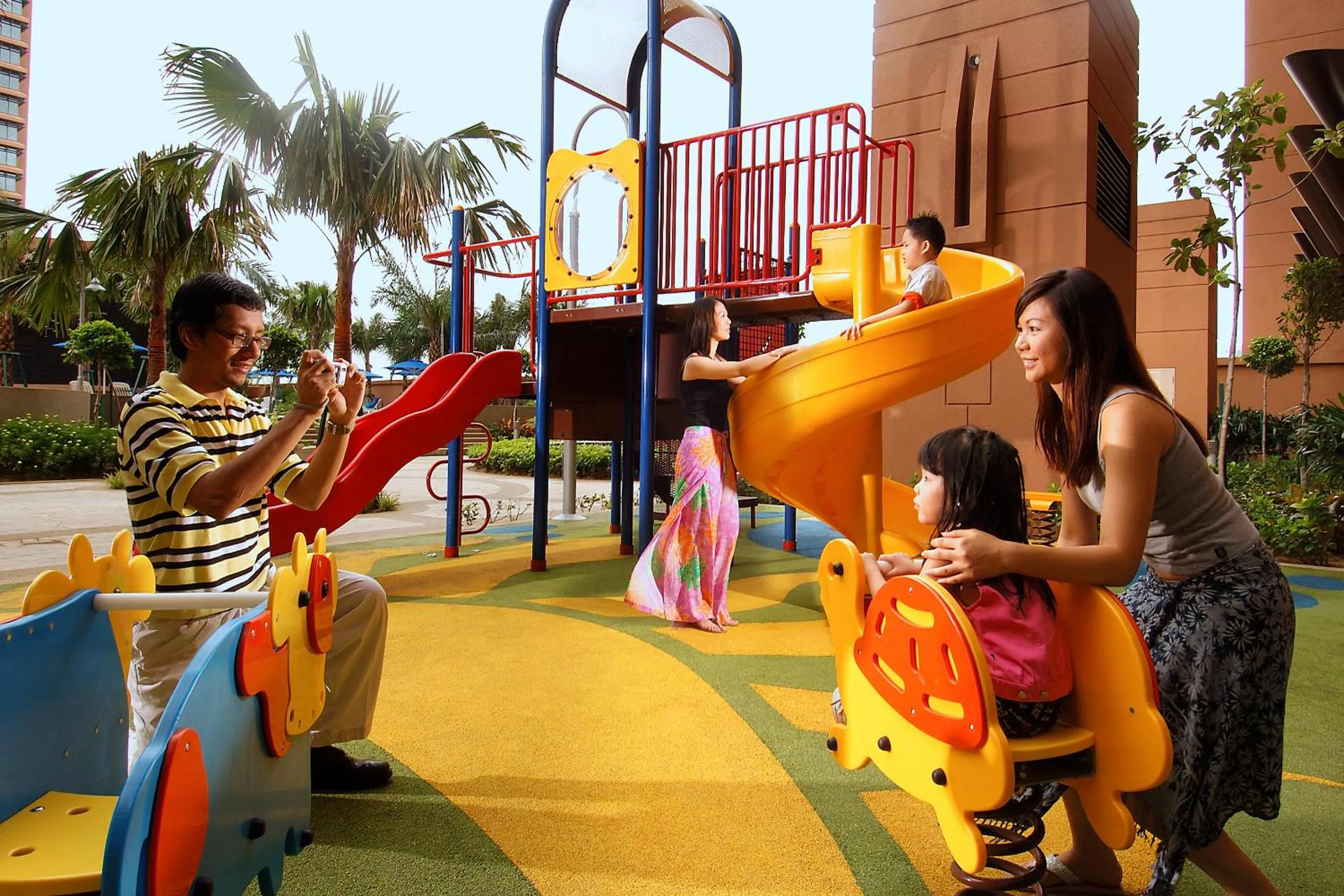 Children play ground in Comfort Service Apartment at Times Square KL