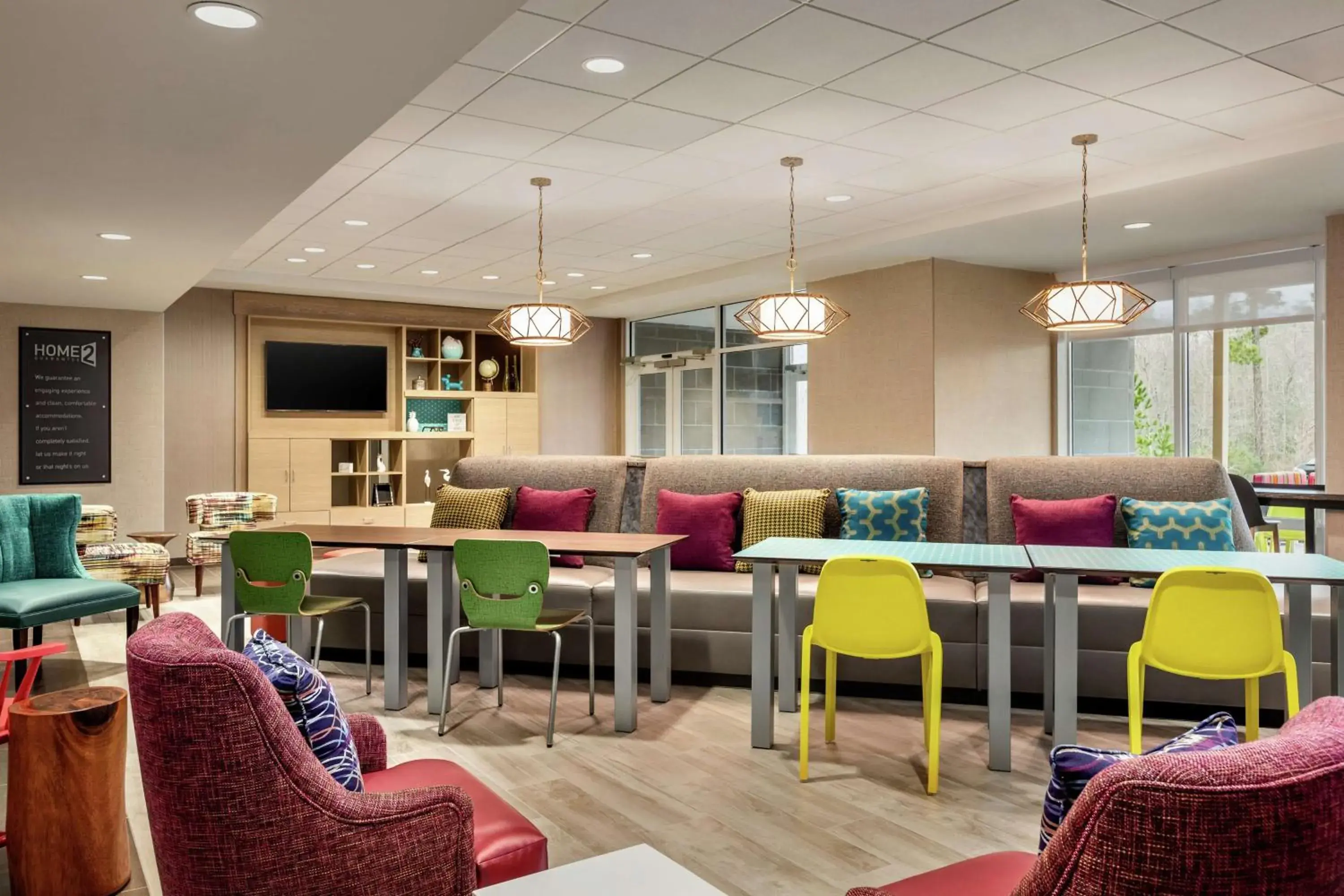 Lobby or reception in Home2 Suites By Hilton Statesboro Lobby or reception in Home2 Suites By Hilton Statesboro