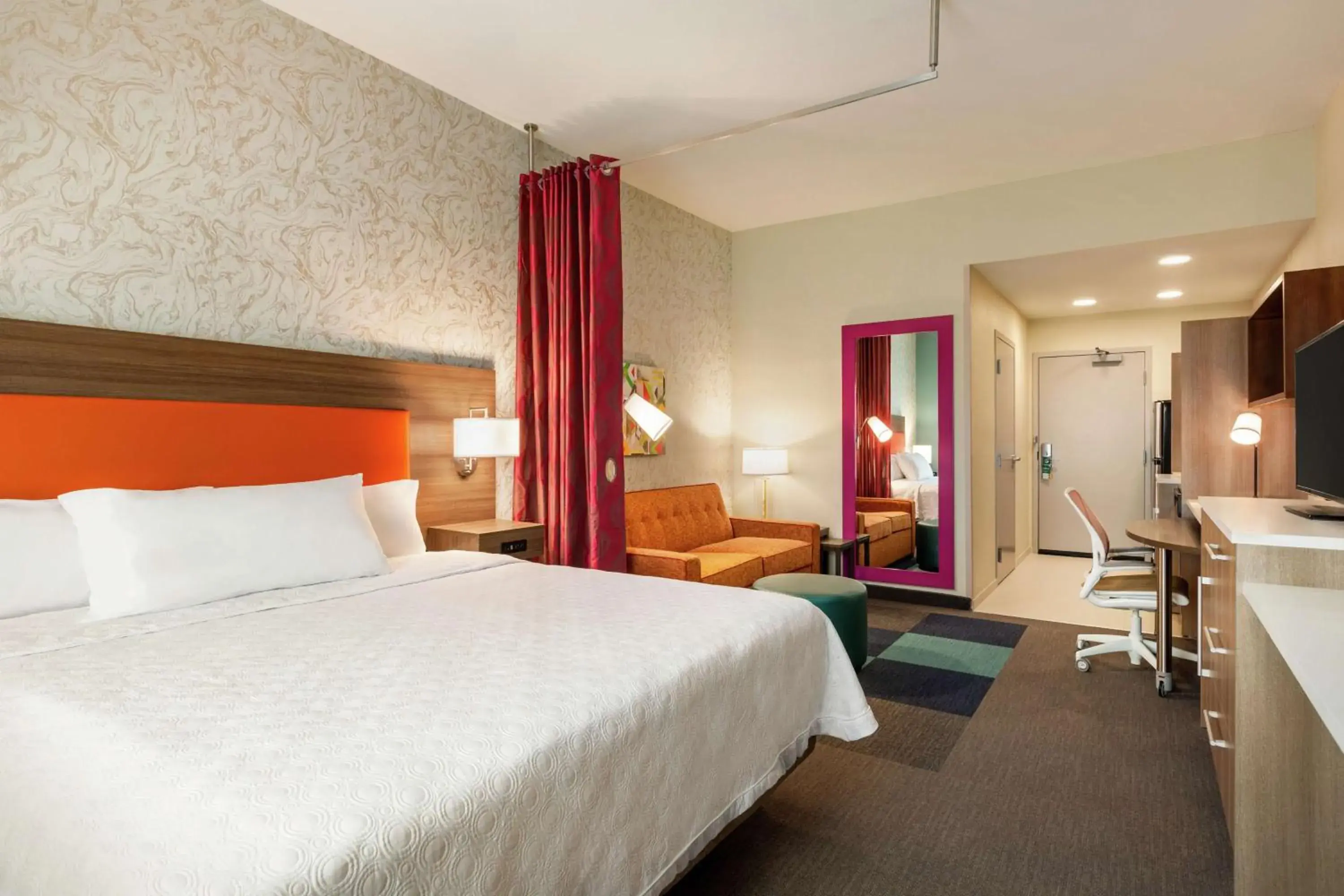 Bedroom, Bed in Home2 Suites By Hilton Statesboro Bedroom, Bed in Home2 Suites By Hilton Statesboro