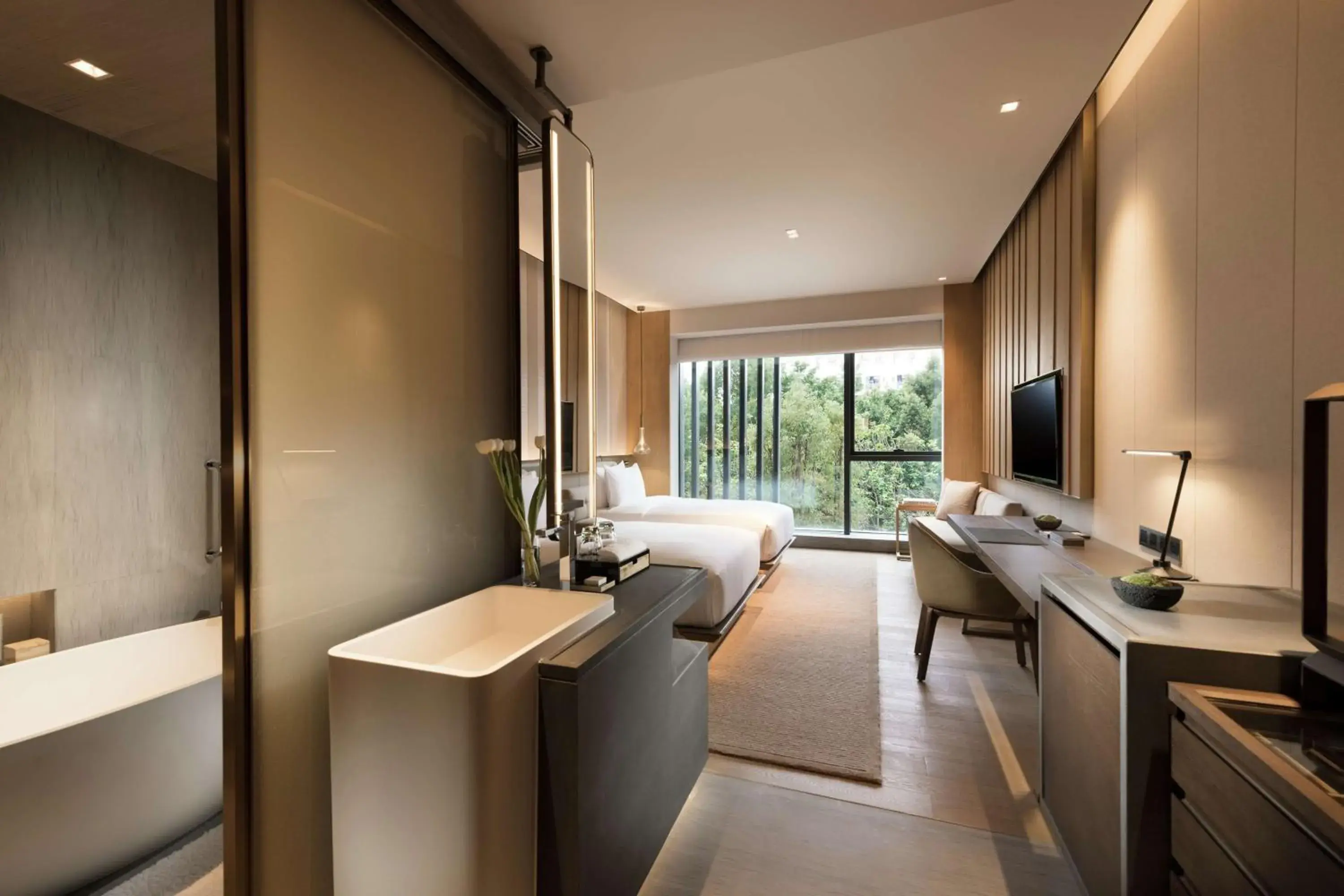 Bedroom, Bed in Joyze Hotel Xiamen, Curio Collection By Hilton Bedroom, Bed in Joyze Hotel Xiamen, Curio Collection By Hilton