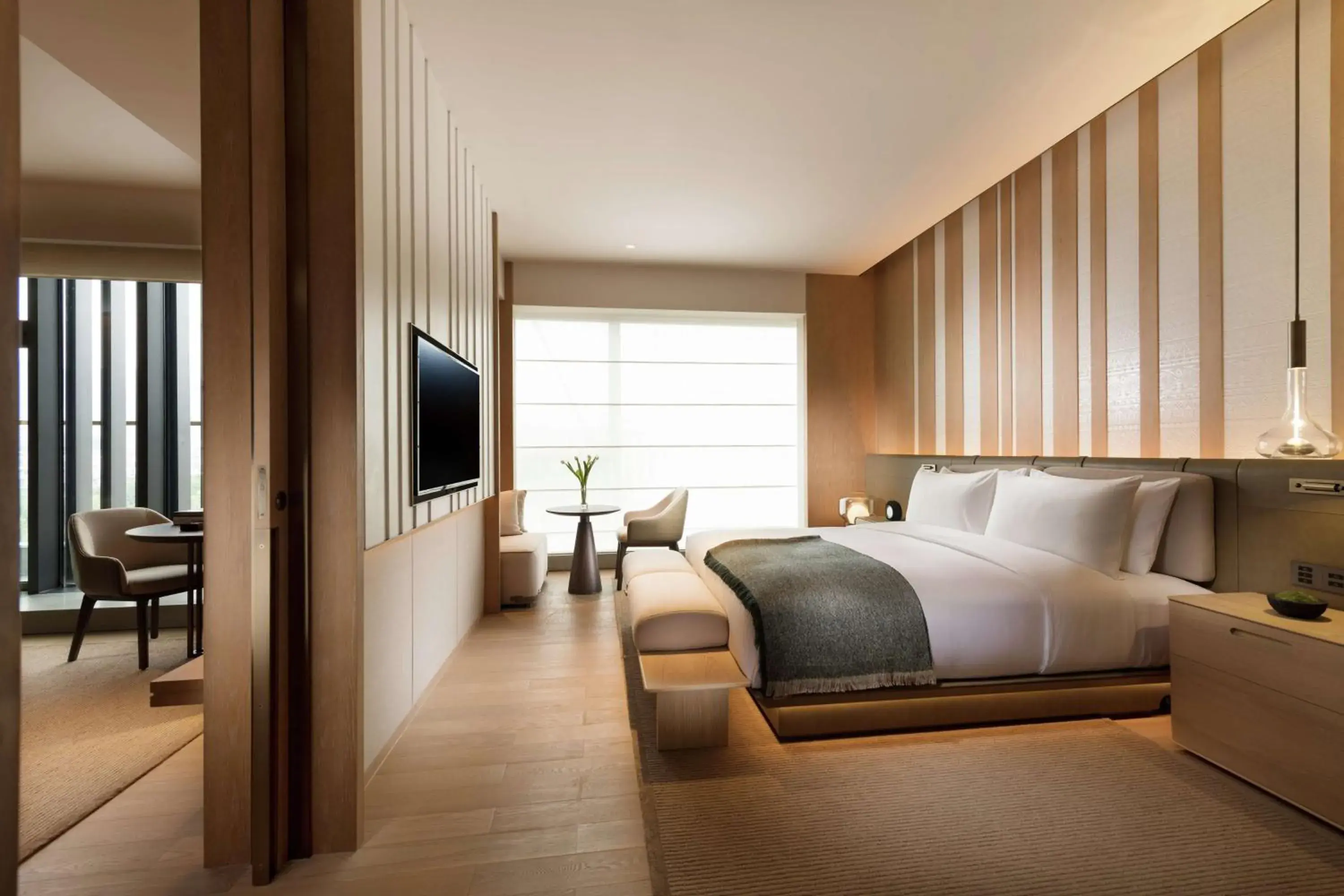 Bedroom, Bed in Joyze Hotel Xiamen, Curio Collection By Hilton Bedroom, Bed in Joyze Hotel Xiamen, Curio Collection By Hilton