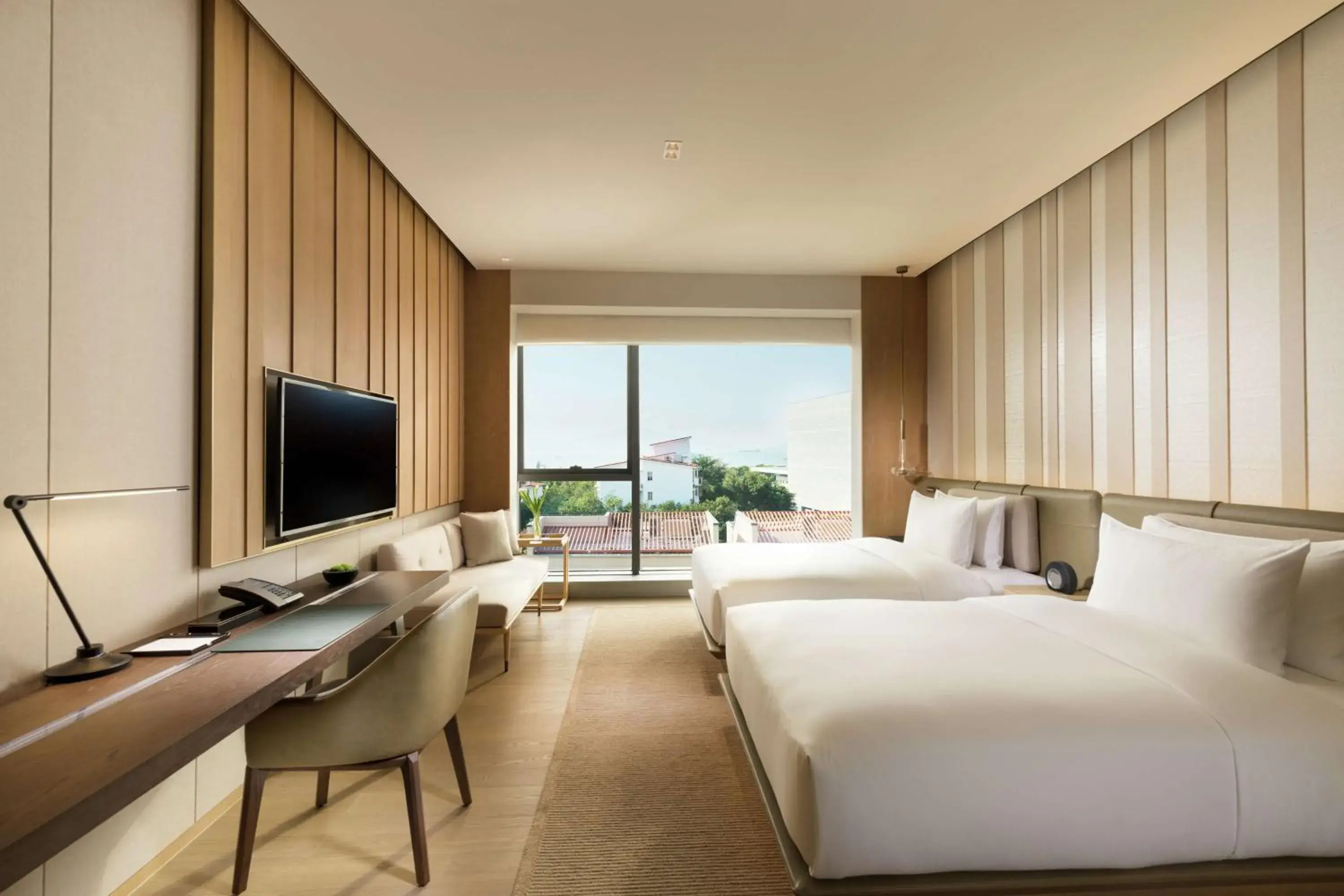 Bedroom, Bed in Joyze Hotel Xiamen, Curio Collection By Hilton Bedroom, Bed in Joyze Hotel Xiamen, Curio Collection By Hilton