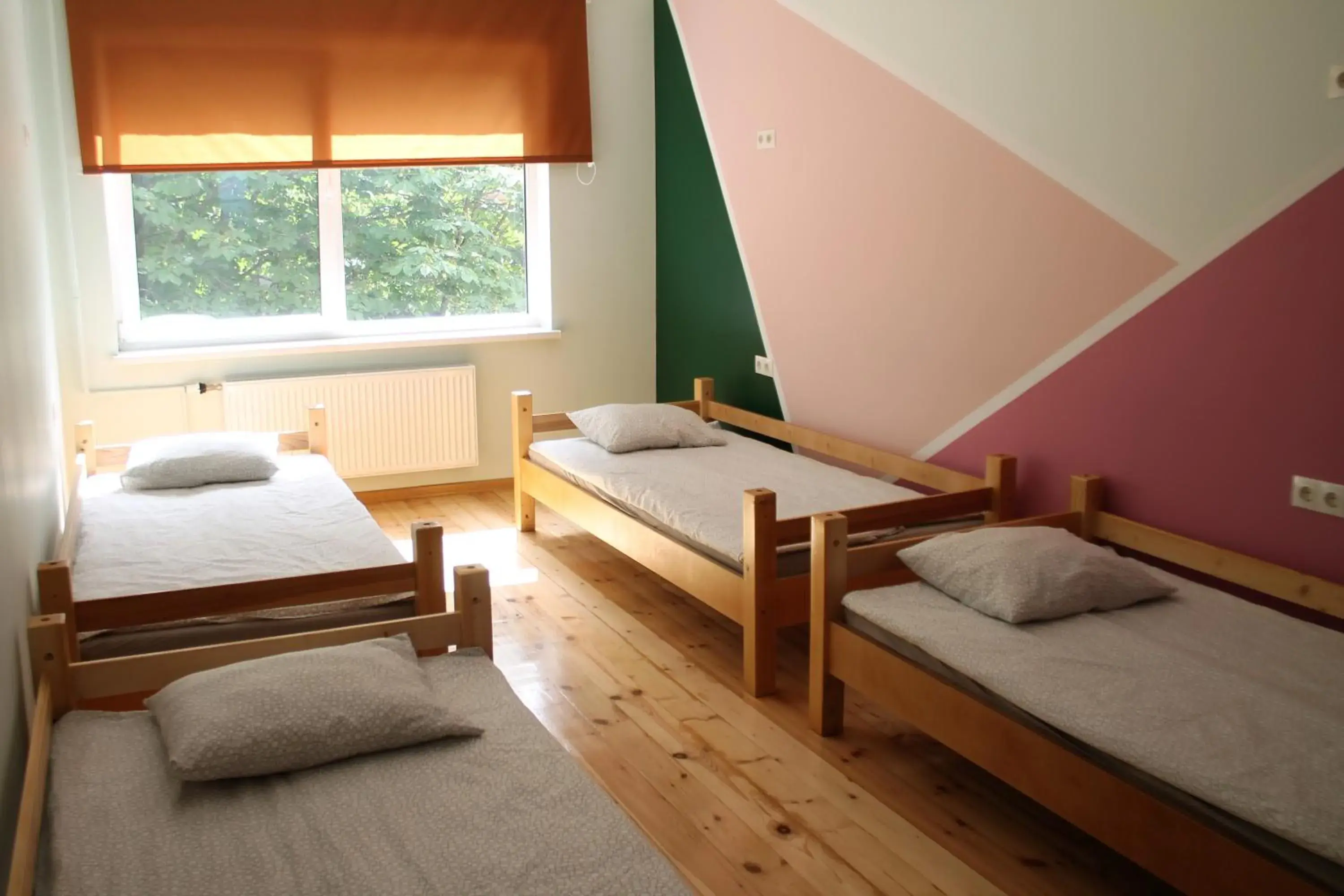 Single Bed in Dormitory Room in Liepu Hostelis Single Bed in Dormitory Room in Liepu Hostelis