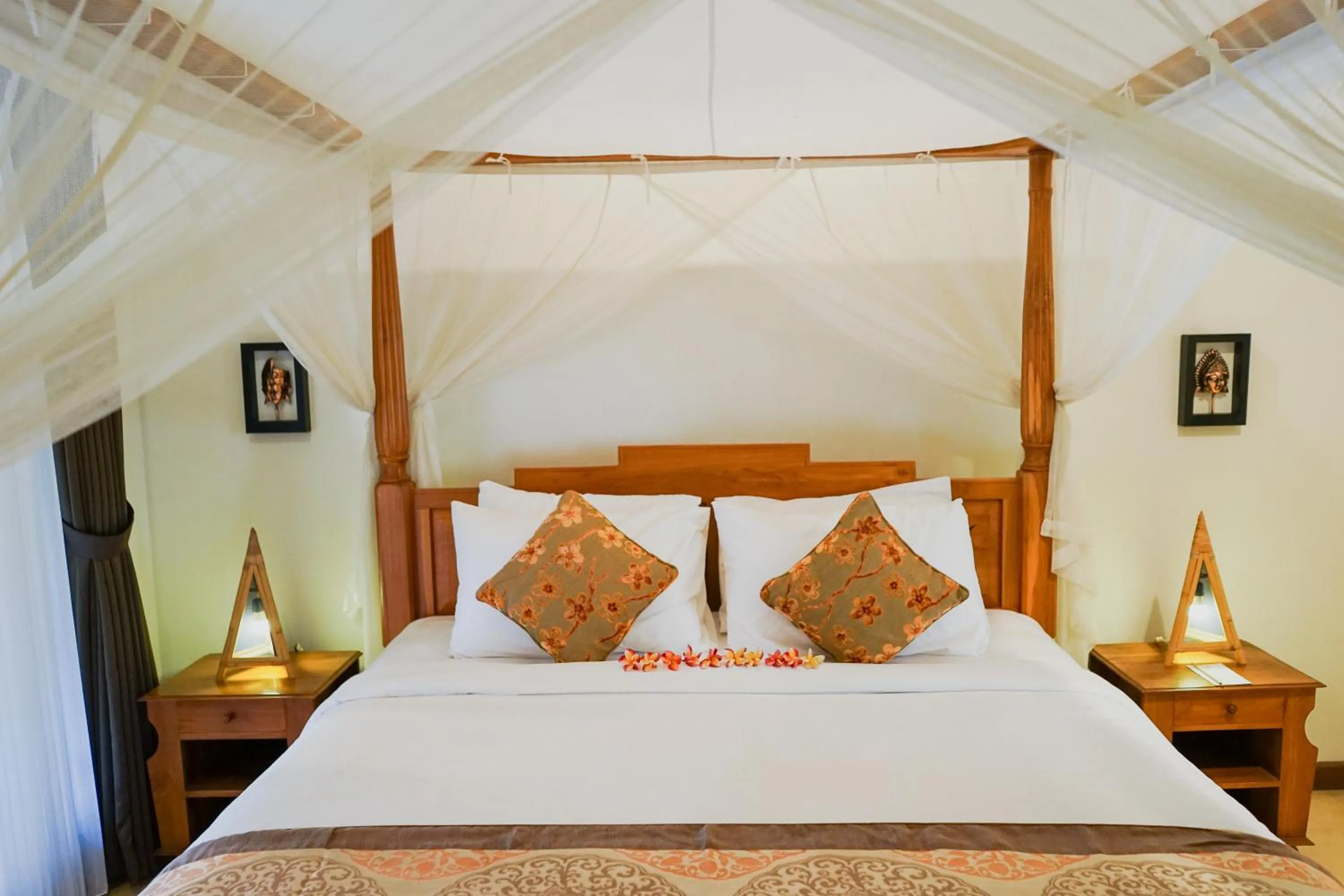 Bed in Baliana Villa Seminyak