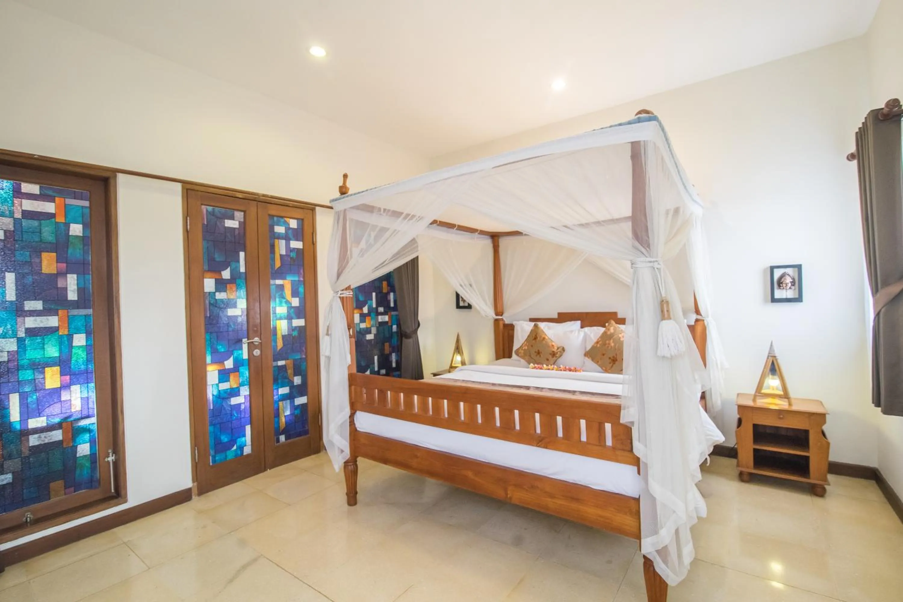 Bed in Baliana Villa Seminyak