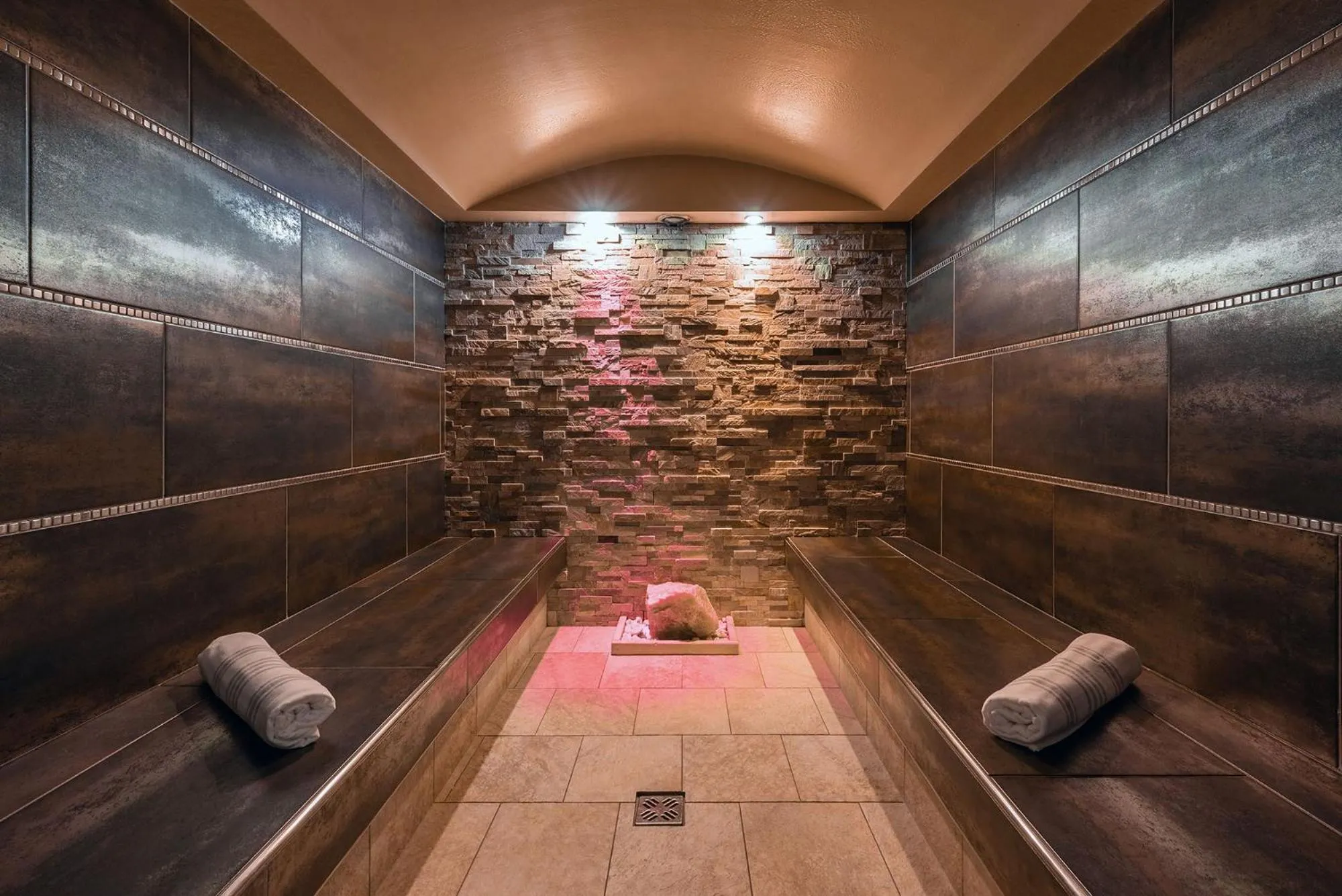 Steam room in Hotel Edelweiss