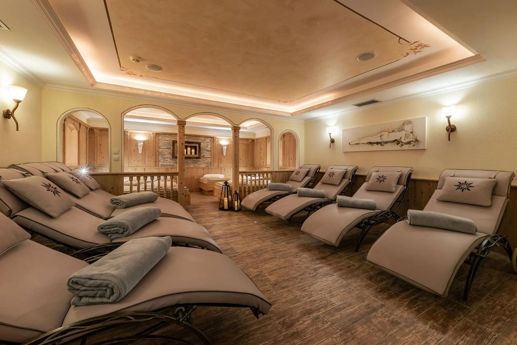 Spa and wellness centre/facilities in Hotel Edelweiss