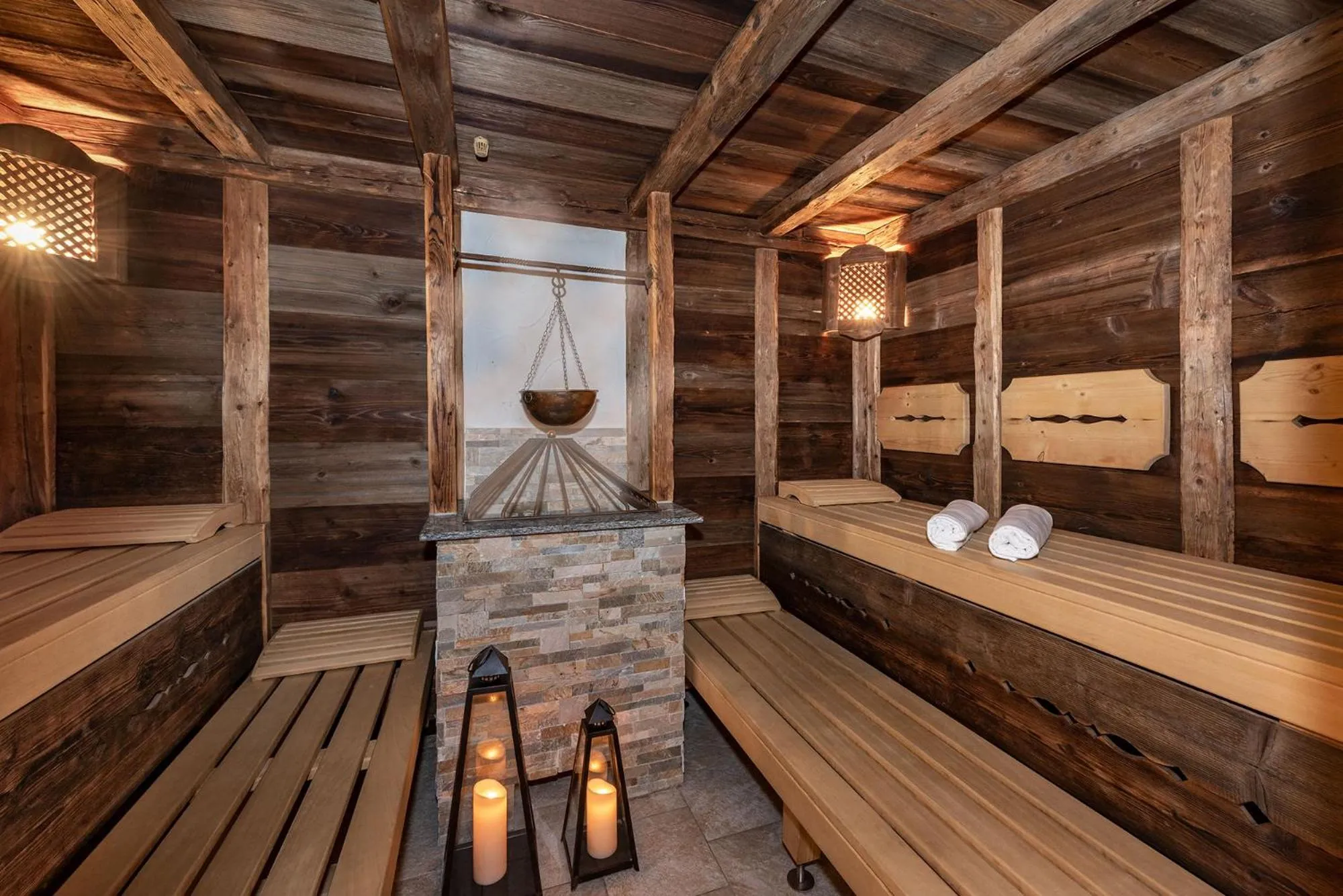 Sauna in Hotel Edelweiss