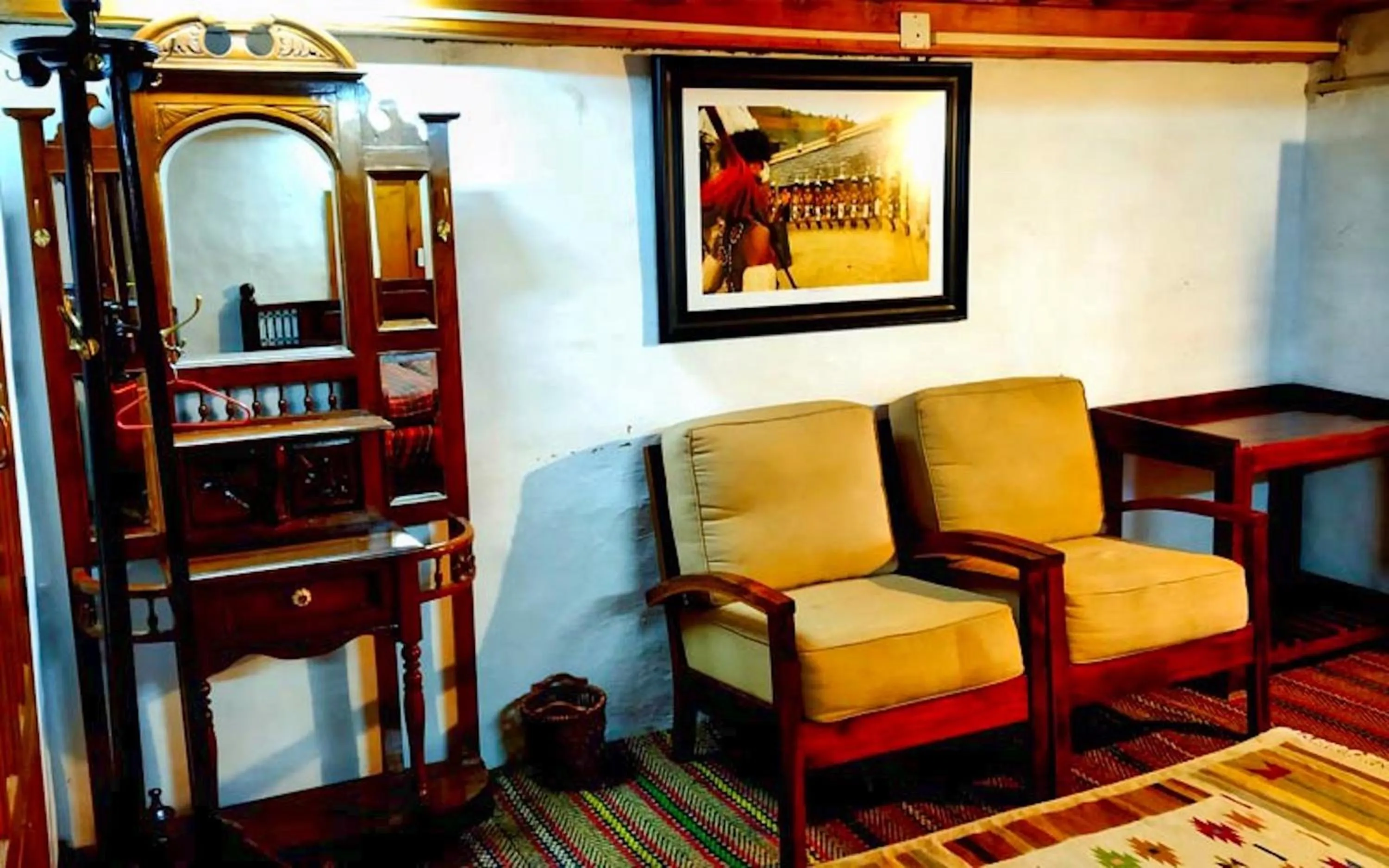 Living room in Banjara Retreat and Cottage Sojha