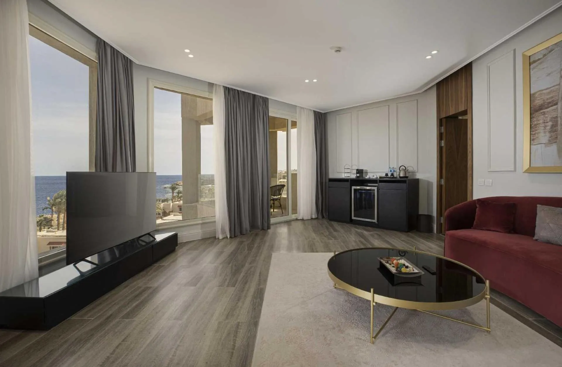 Communal lounge/ TV room in V Hotel Sharm El Shiekh