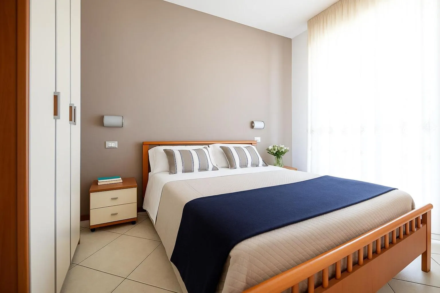 Bed in Residenza Mediterranea Apartments