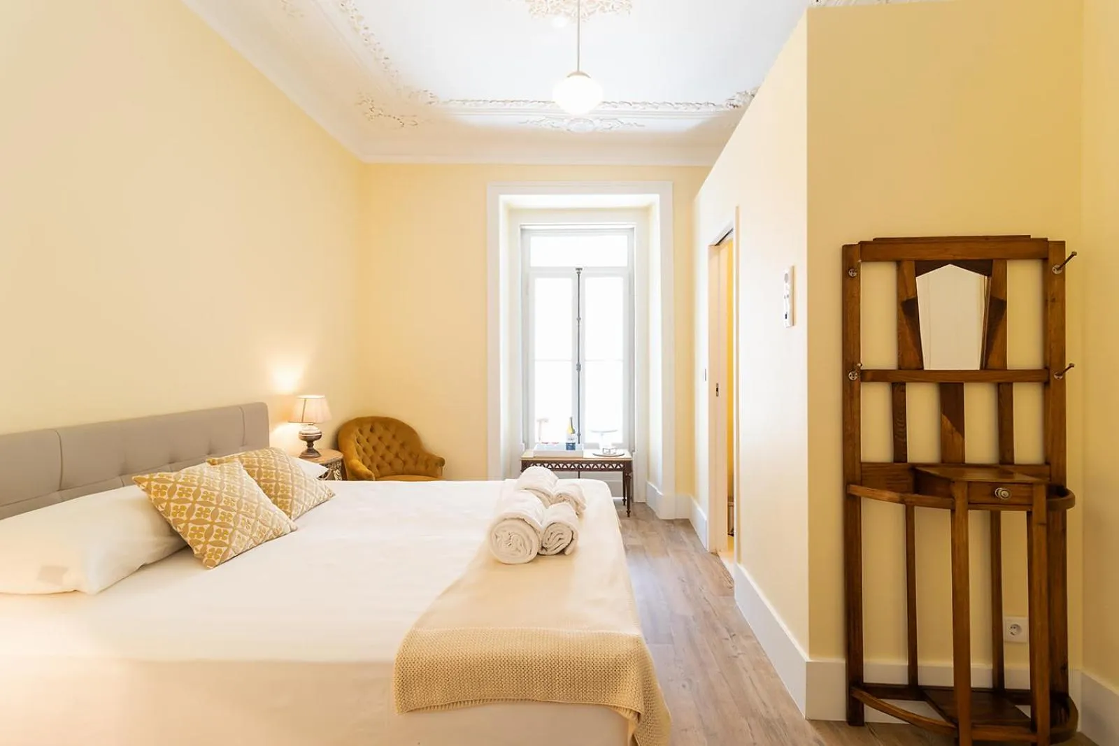 Bedroom, Bed in 1898 Home & Suites