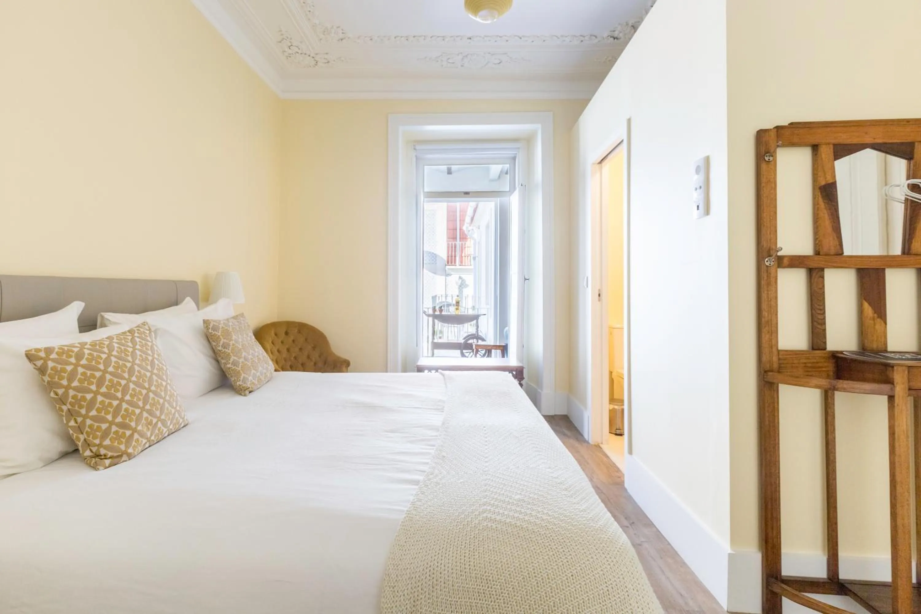 Bedroom, Bed in 1898 Home & Suites