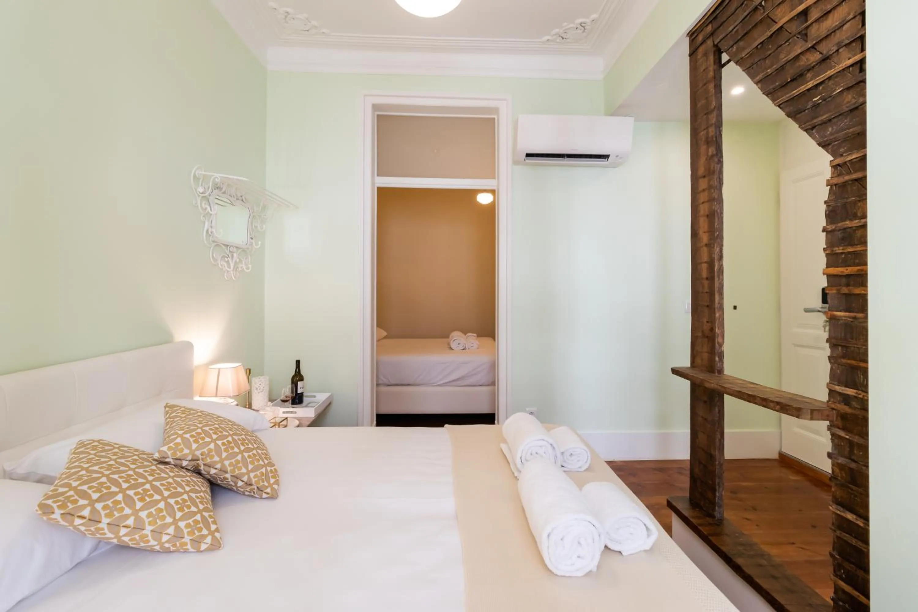 Bedroom, Bed in 1898 Home & Suites