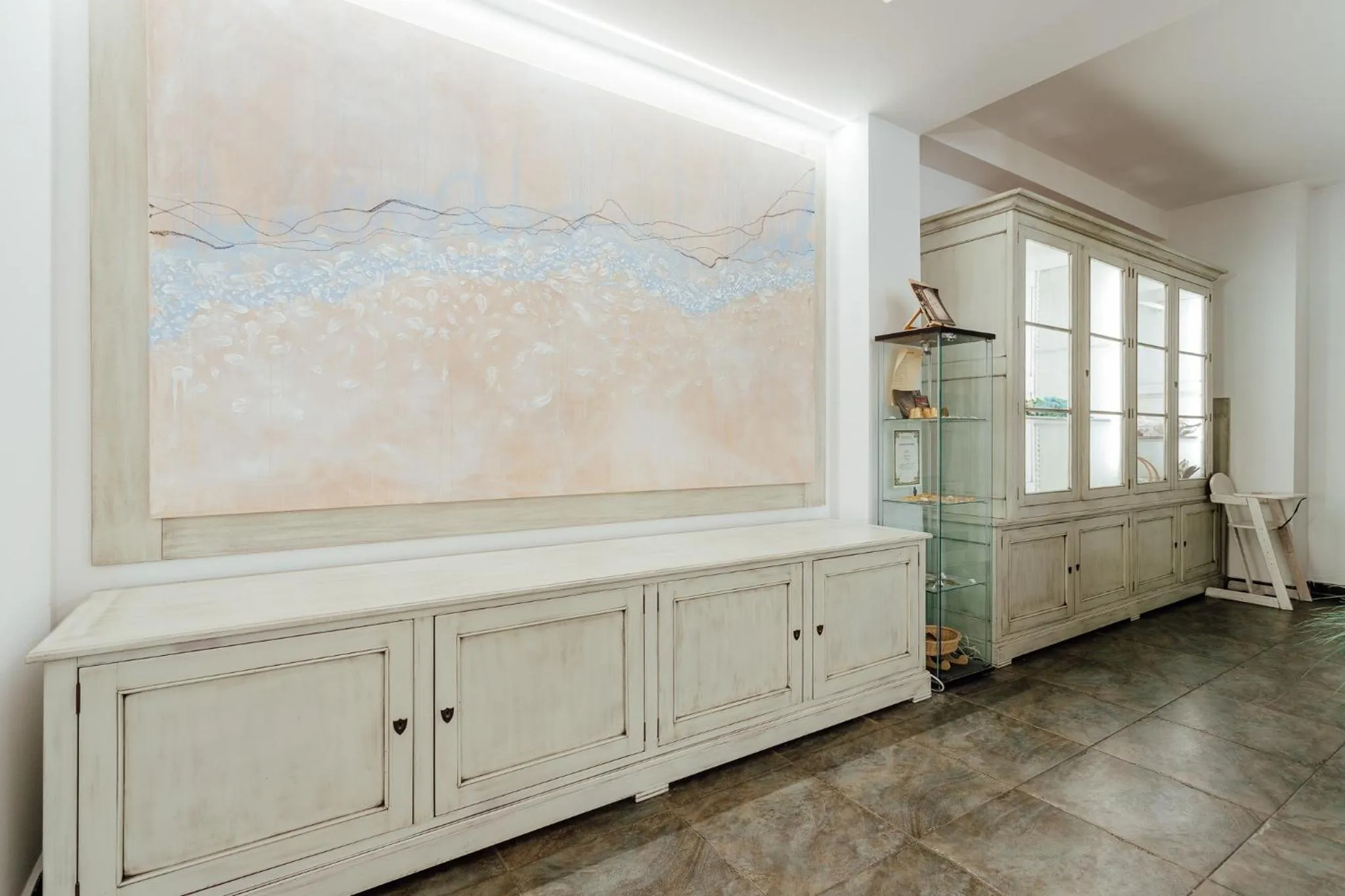 Lobby or reception in Hotel Marlene