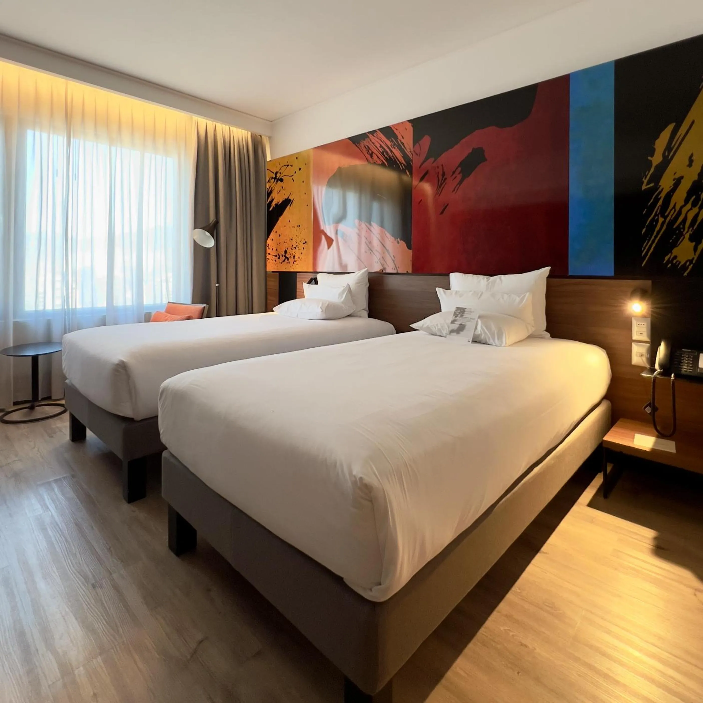 Bed in Novotel Santiago Providencia