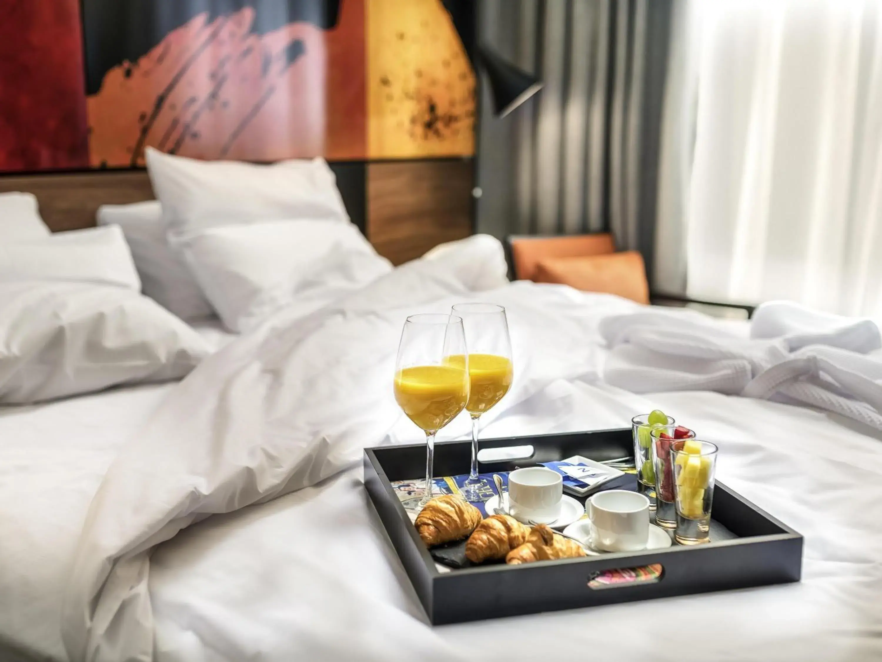 Bedroom, Bed in Novotel Santiago Providencia Bedroom, Bed in Novotel Santiago Providencia