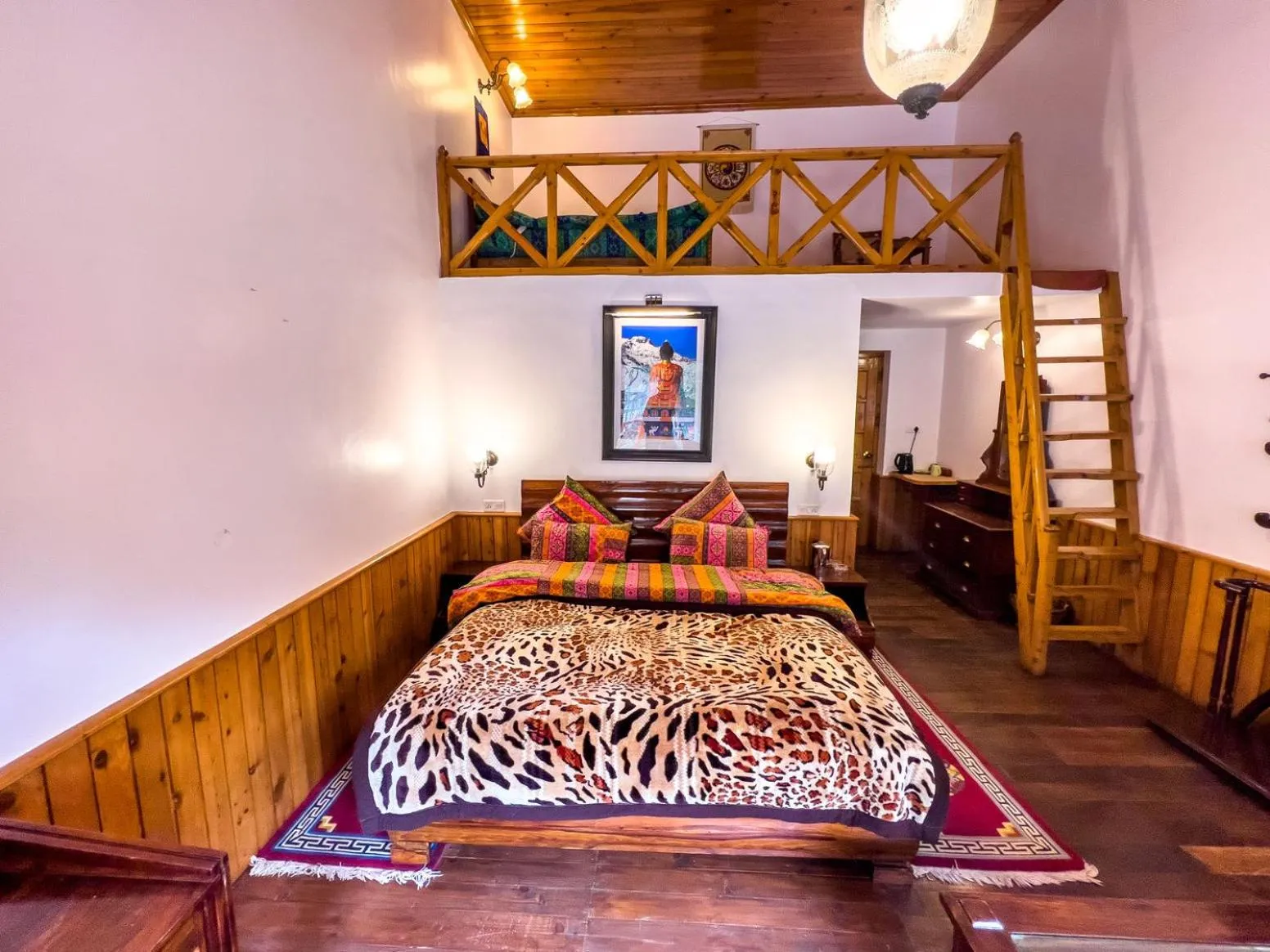 Bed in Banjara Camp and Retreat Sangla
