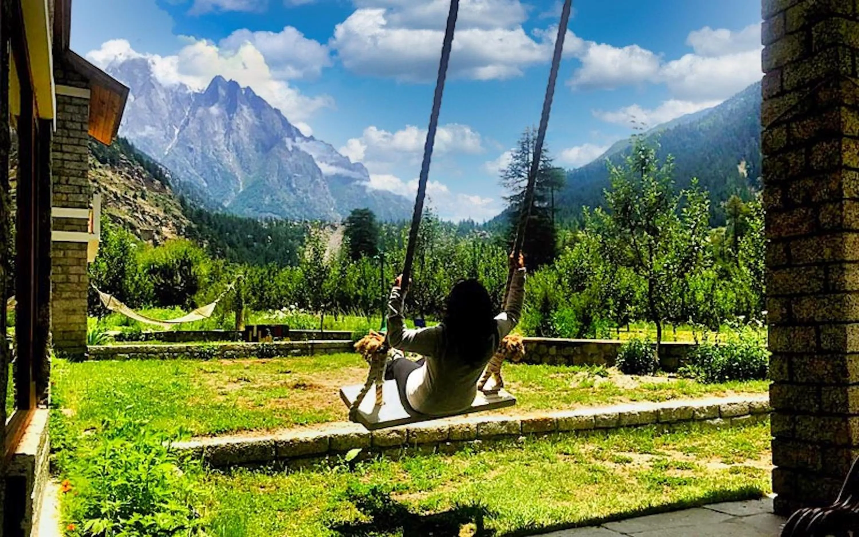 children in Banjara Camp and Retreat Sangla
