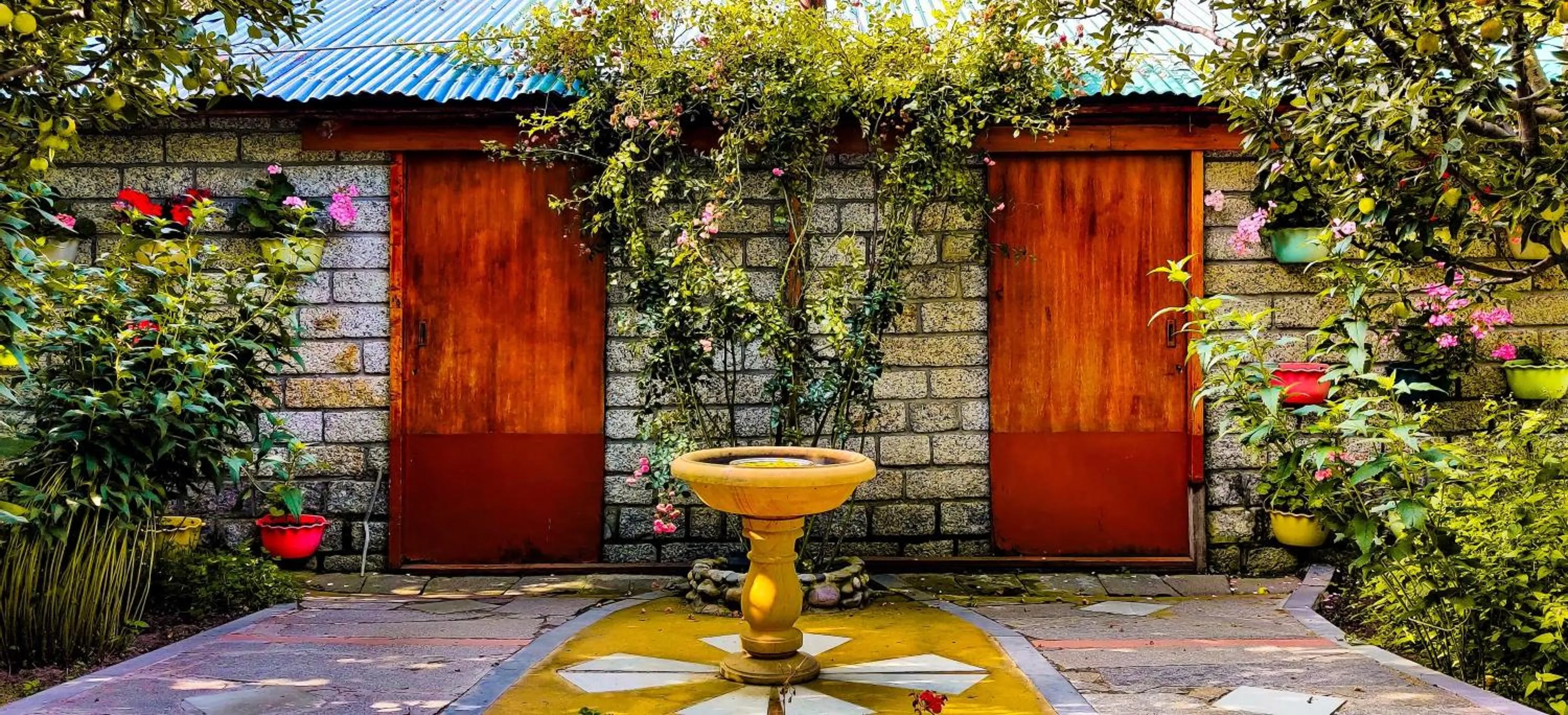 Bathroom in Banjara Camp and Retreat Sangla