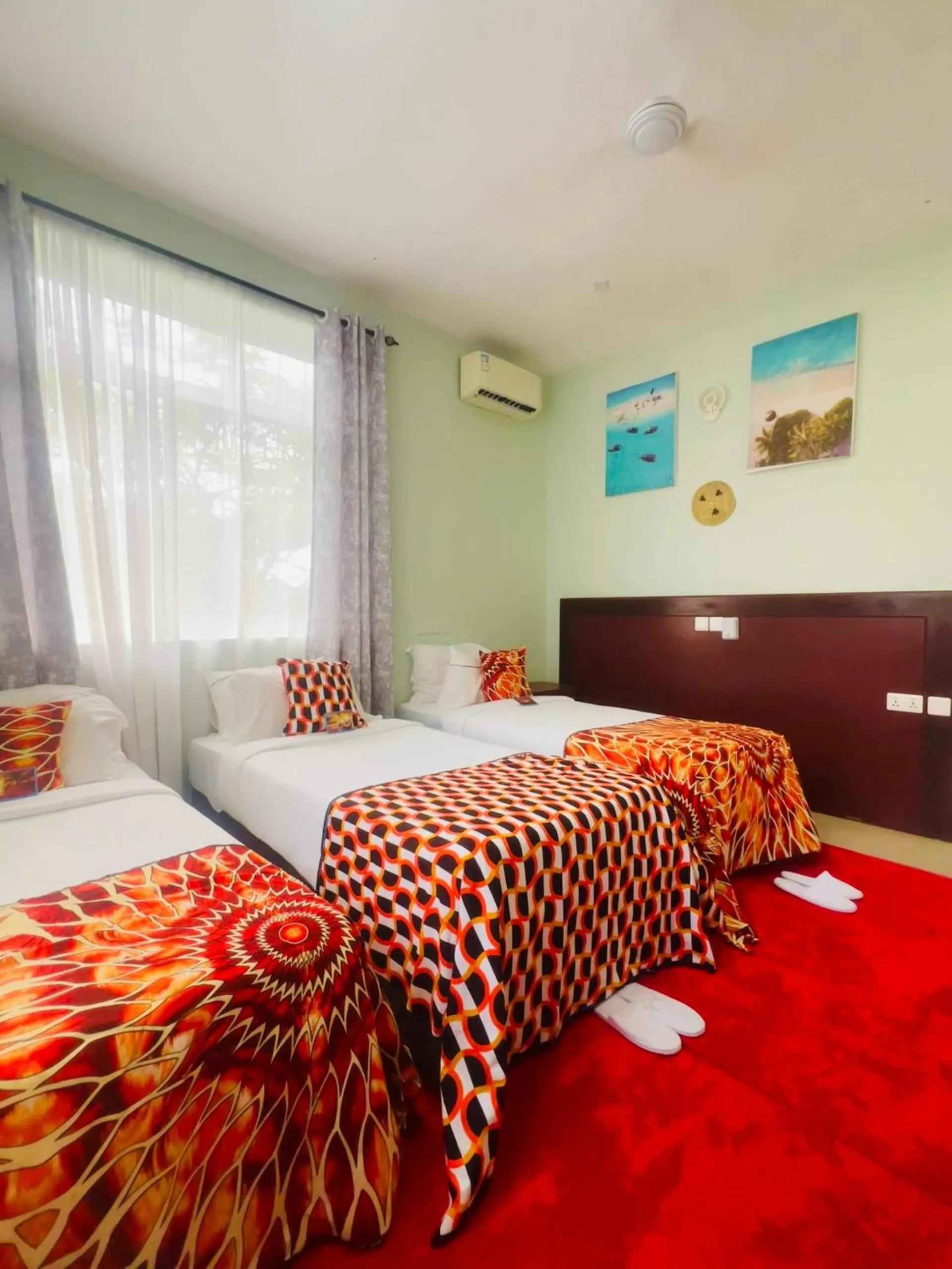 Bed in Sea Crest Hotel