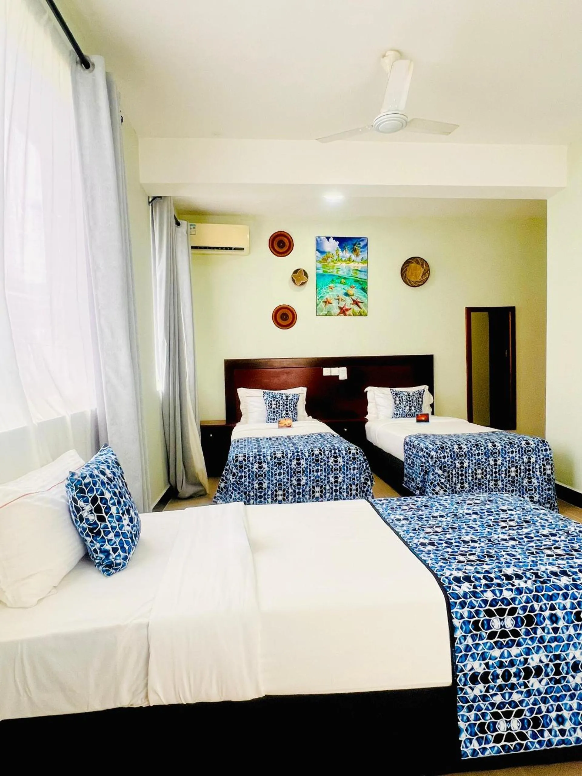 Bed in Sea Crest Hotel