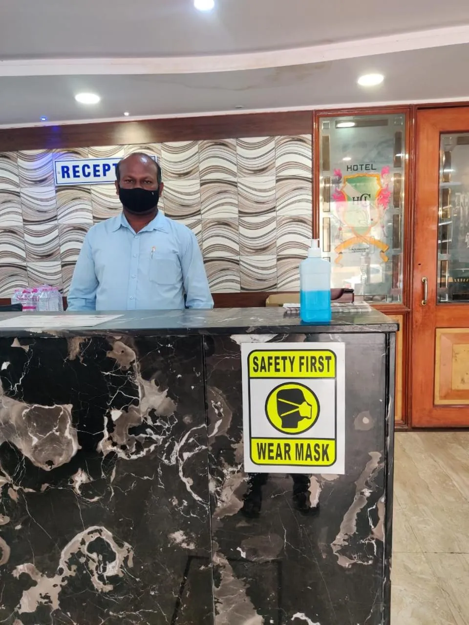 Staff in Hotel Chetan International