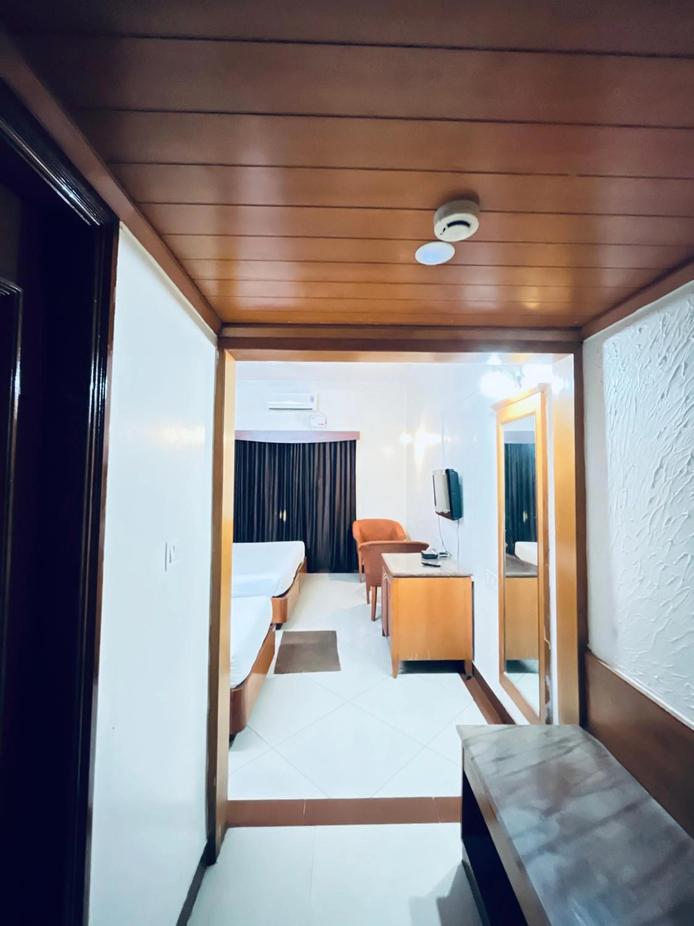 Bed in Hotel Chetan International