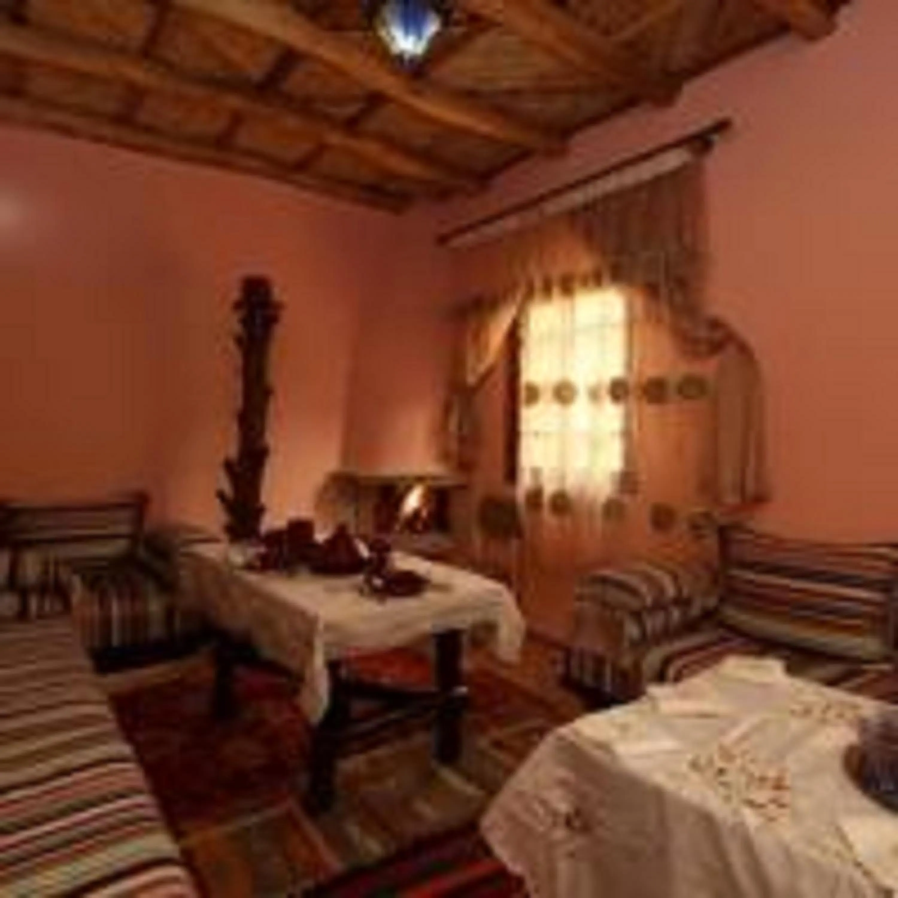 Bed in Imlil Lodge