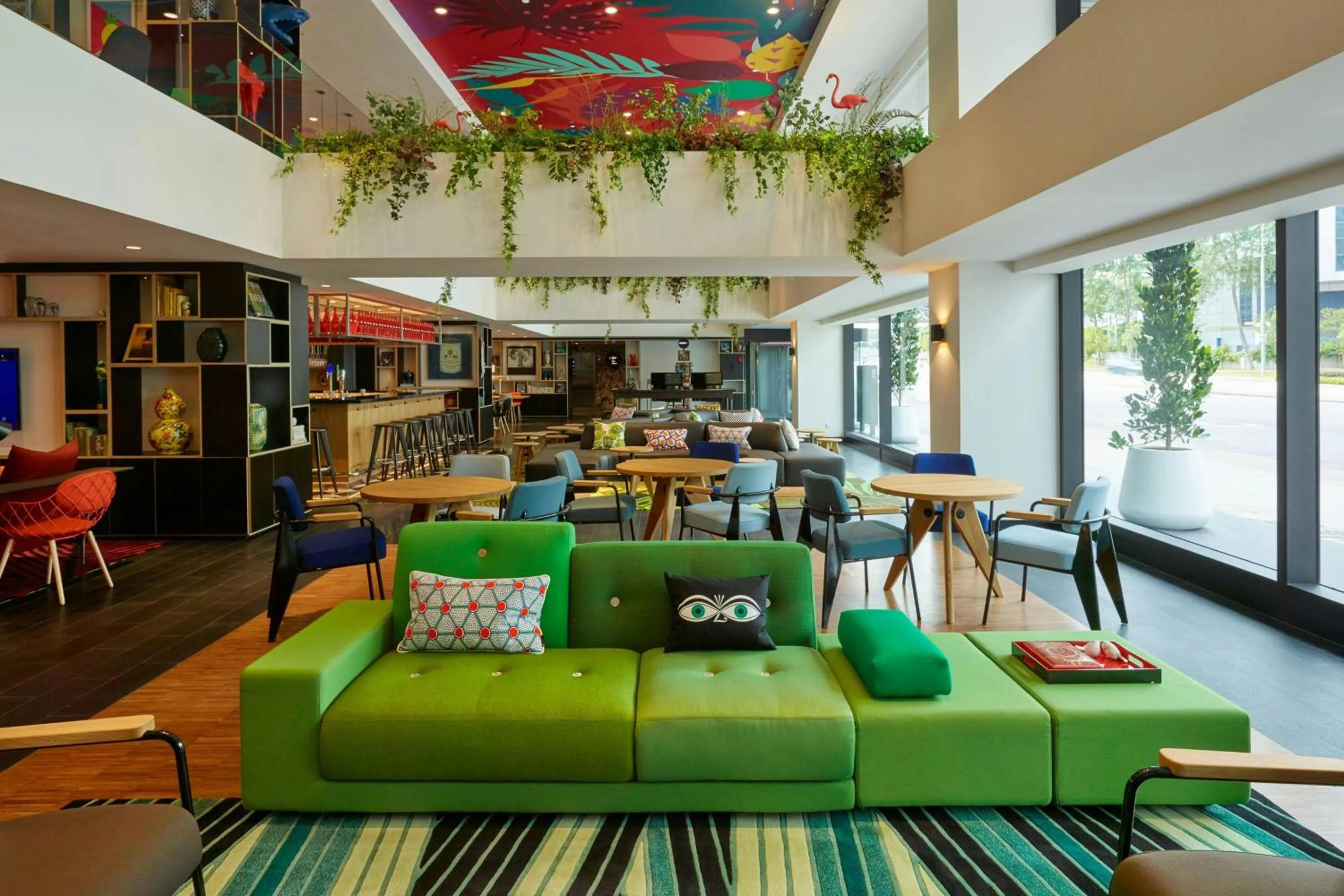 Lobby or reception in citizenM Kuala Lumpur