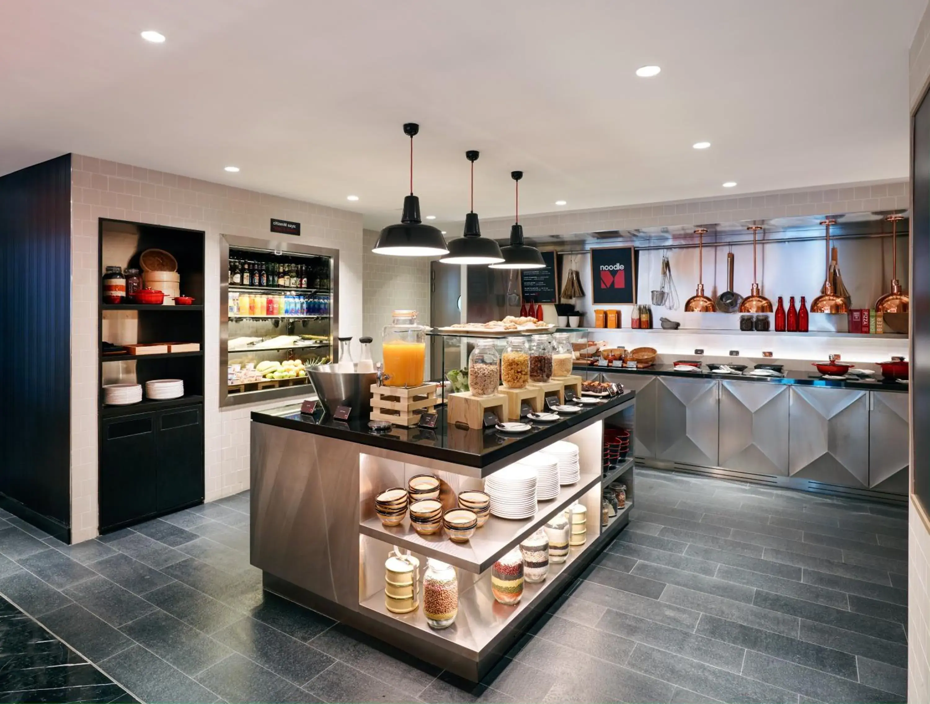 Buffet breakfast in citizenM Kuala Lumpur Bukit Bintang Buffet breakfast in citizenM Kuala Lumpur Bukit Bintang