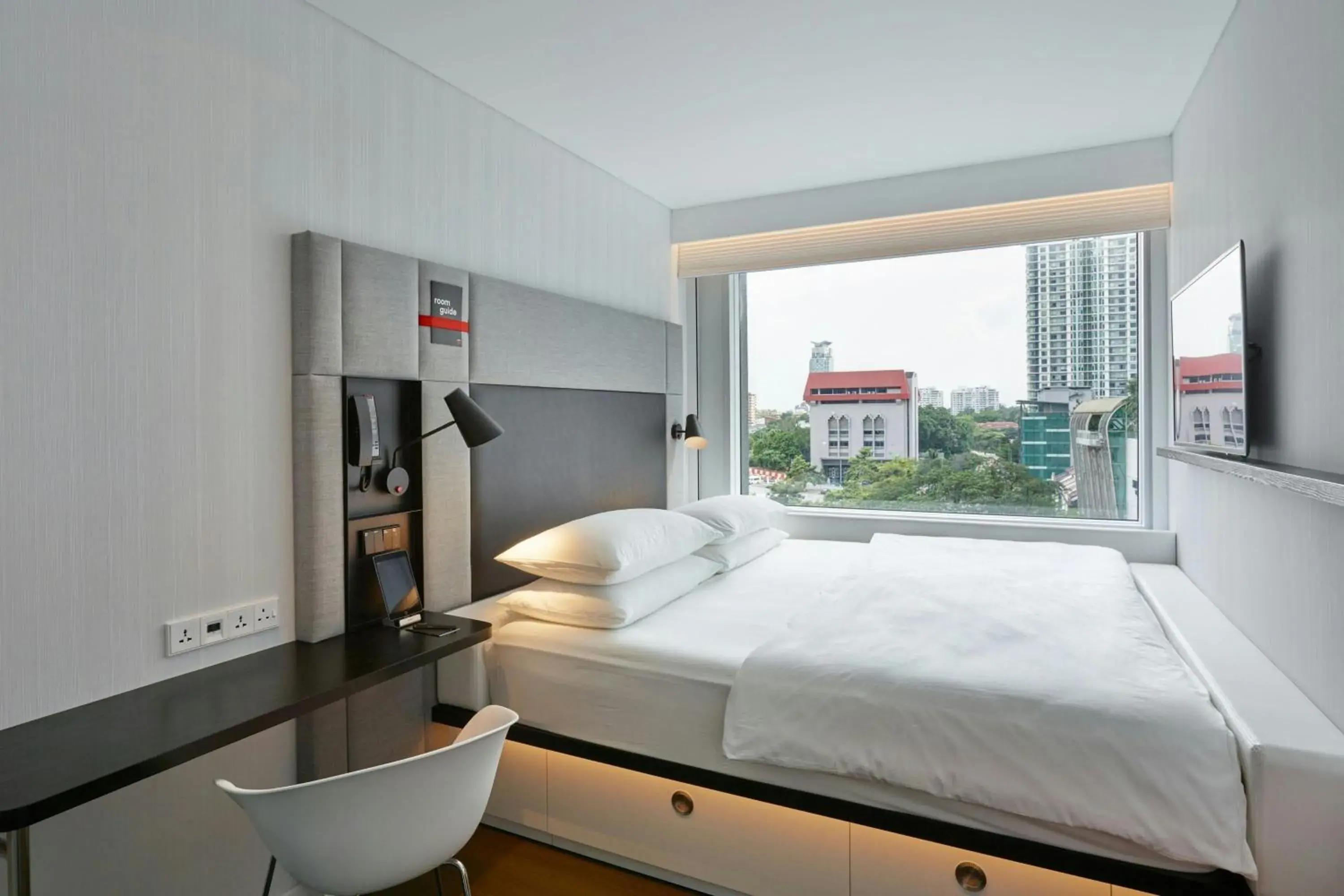 Bedroom, Bed in citizenM Kuala Lumpur Bedroom, Bed in citizenM Kuala Lumpur