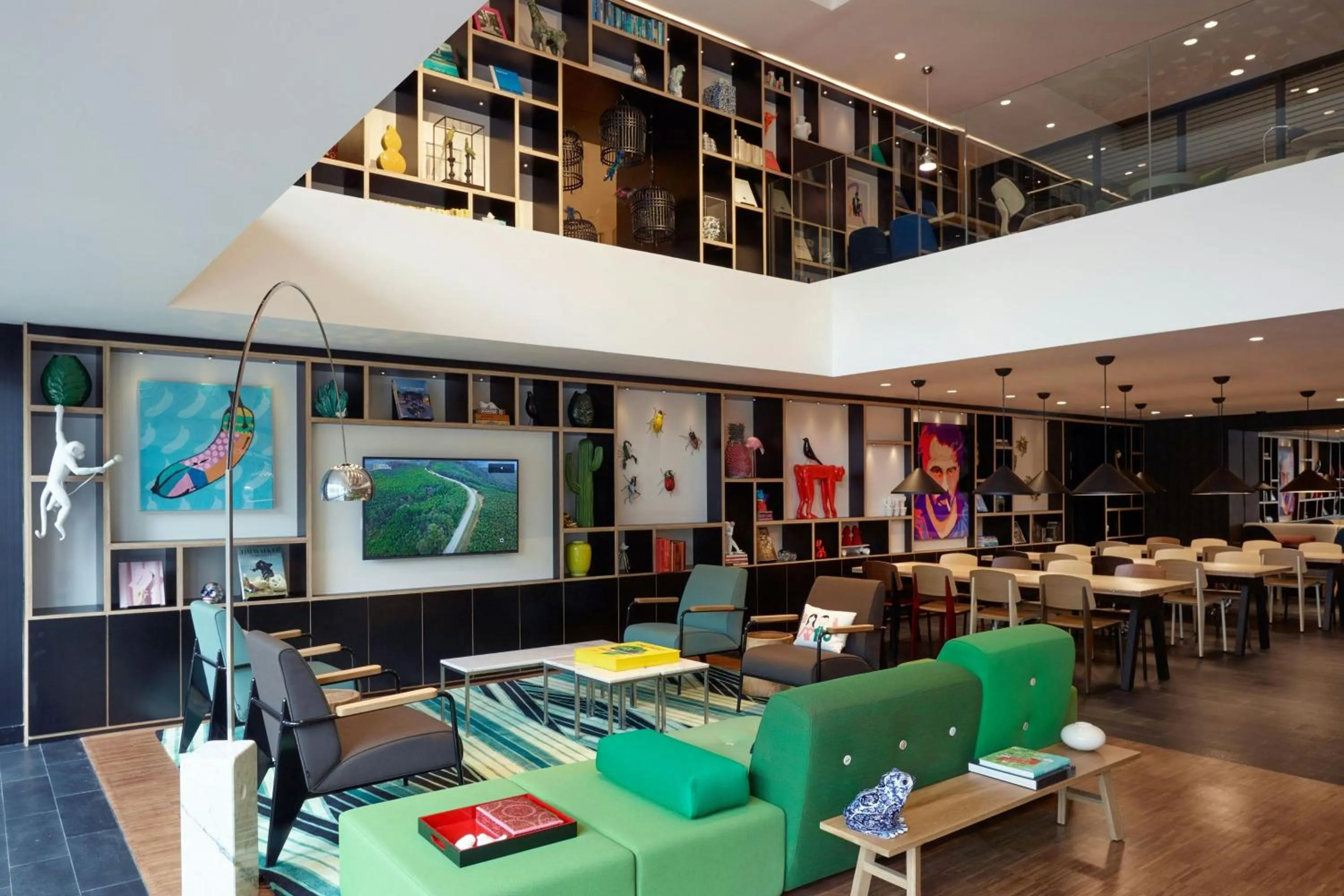 Lobby or reception in citizenM Kuala Lumpur