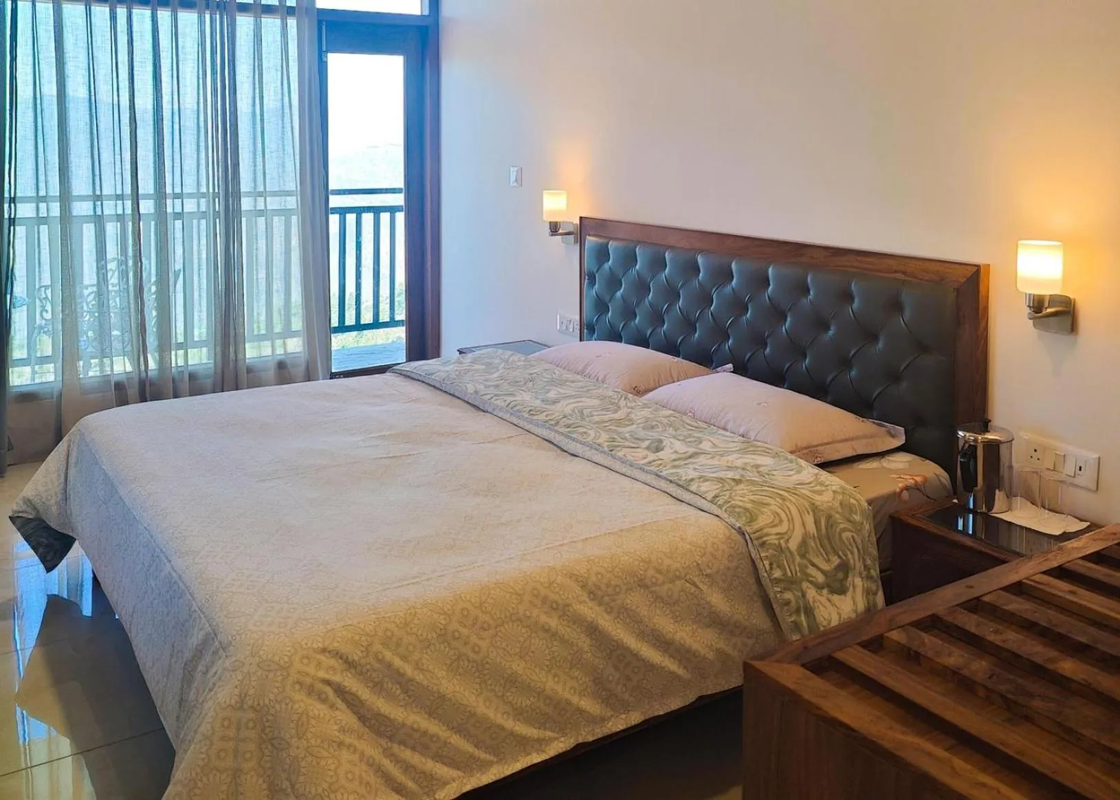 Bed in Banjara Orchard Retreat Thanedar