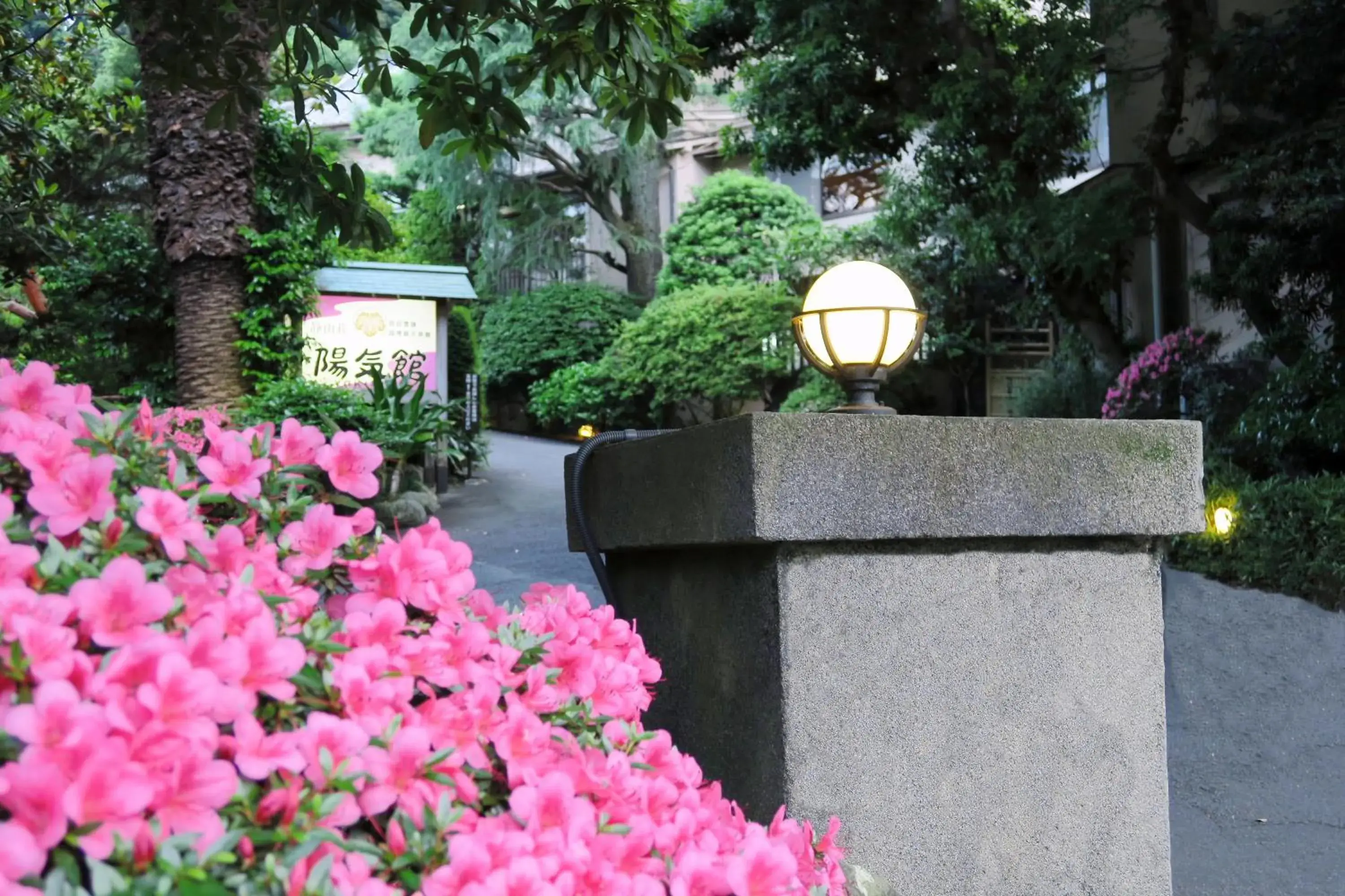 Facade/entrance in Yokikan Facade/entrance in Yokikan