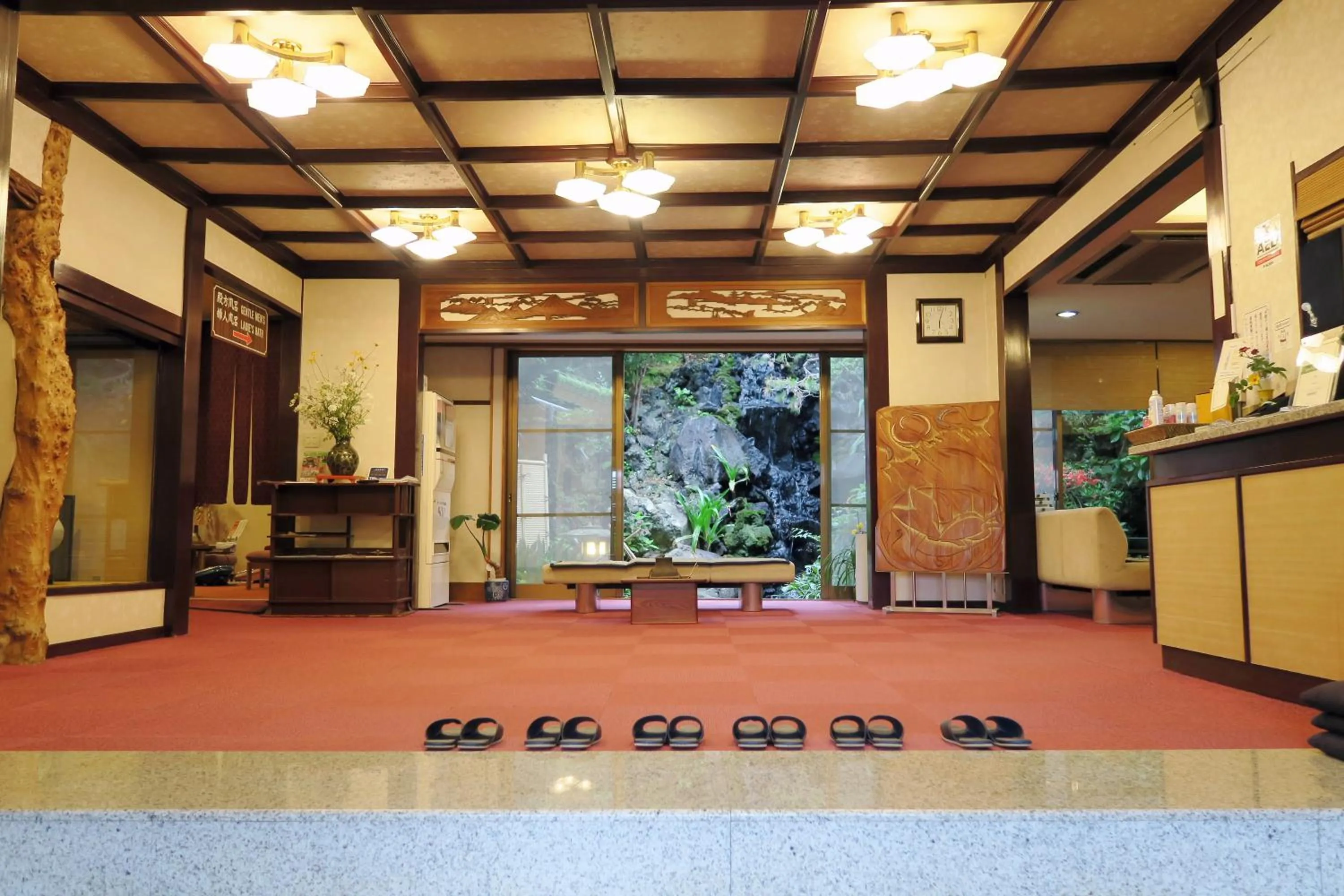 Lobby or reception in Yokikan