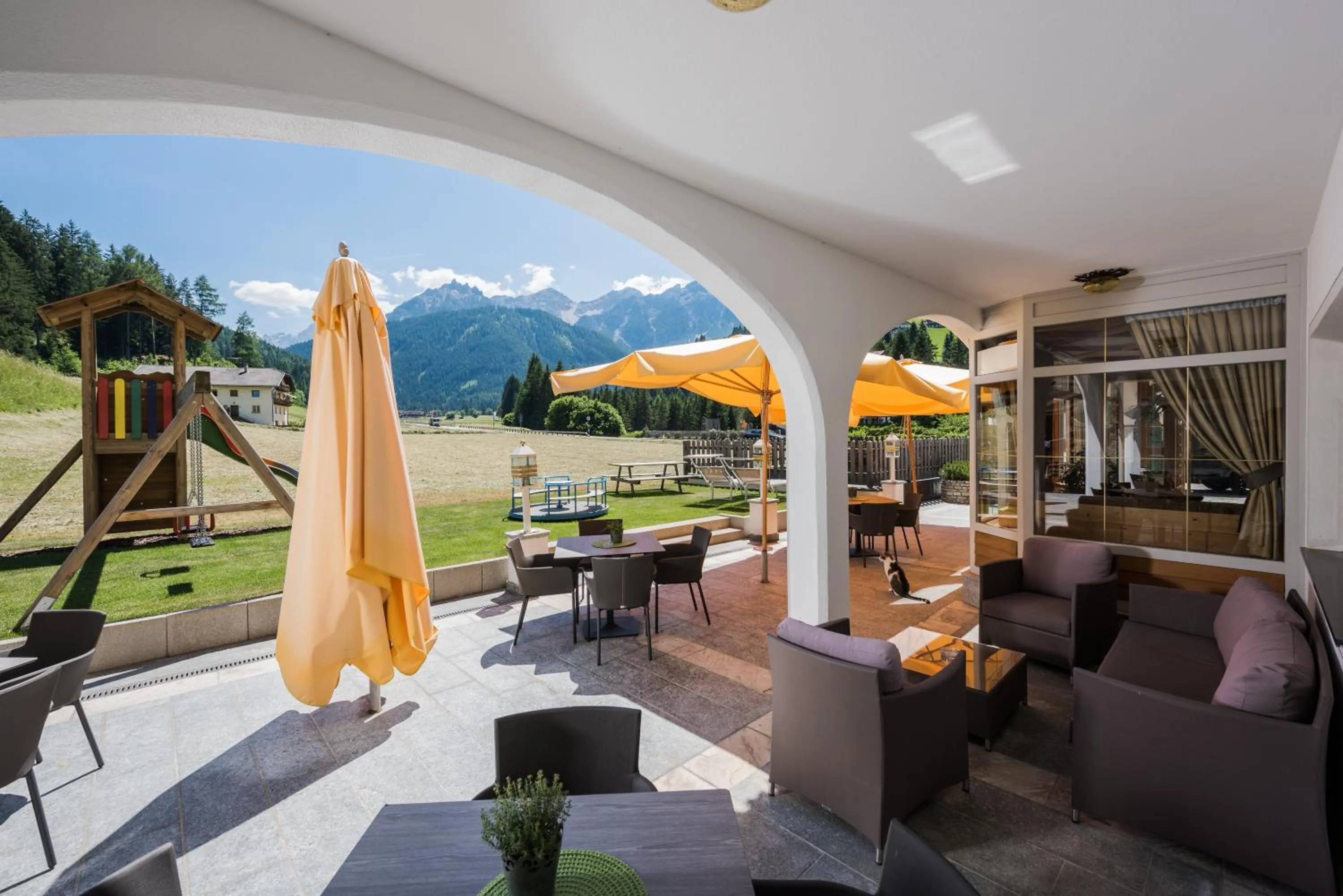 Balcony/Terrace in Hotel Erika