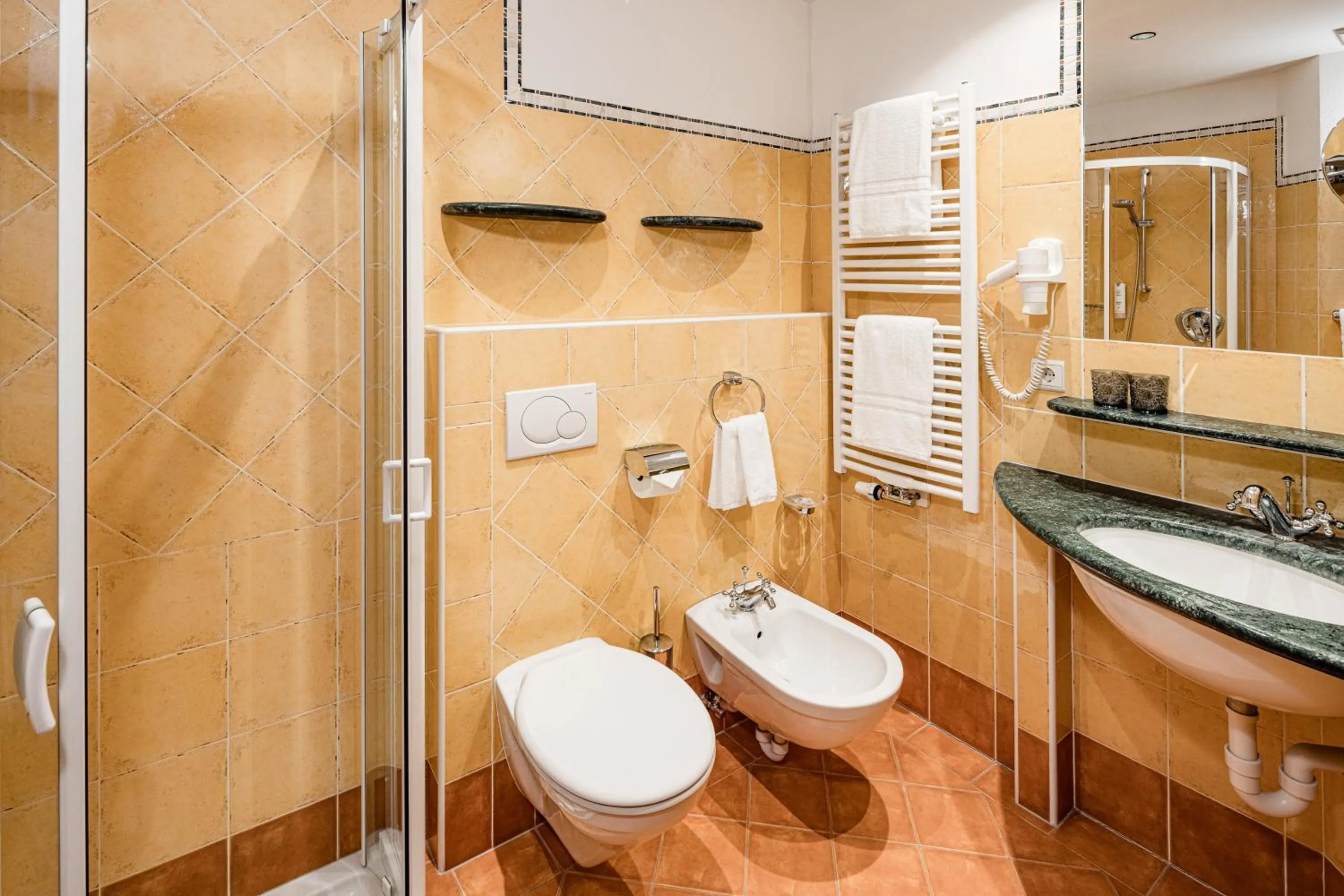 Bathroom in Hotel Erika