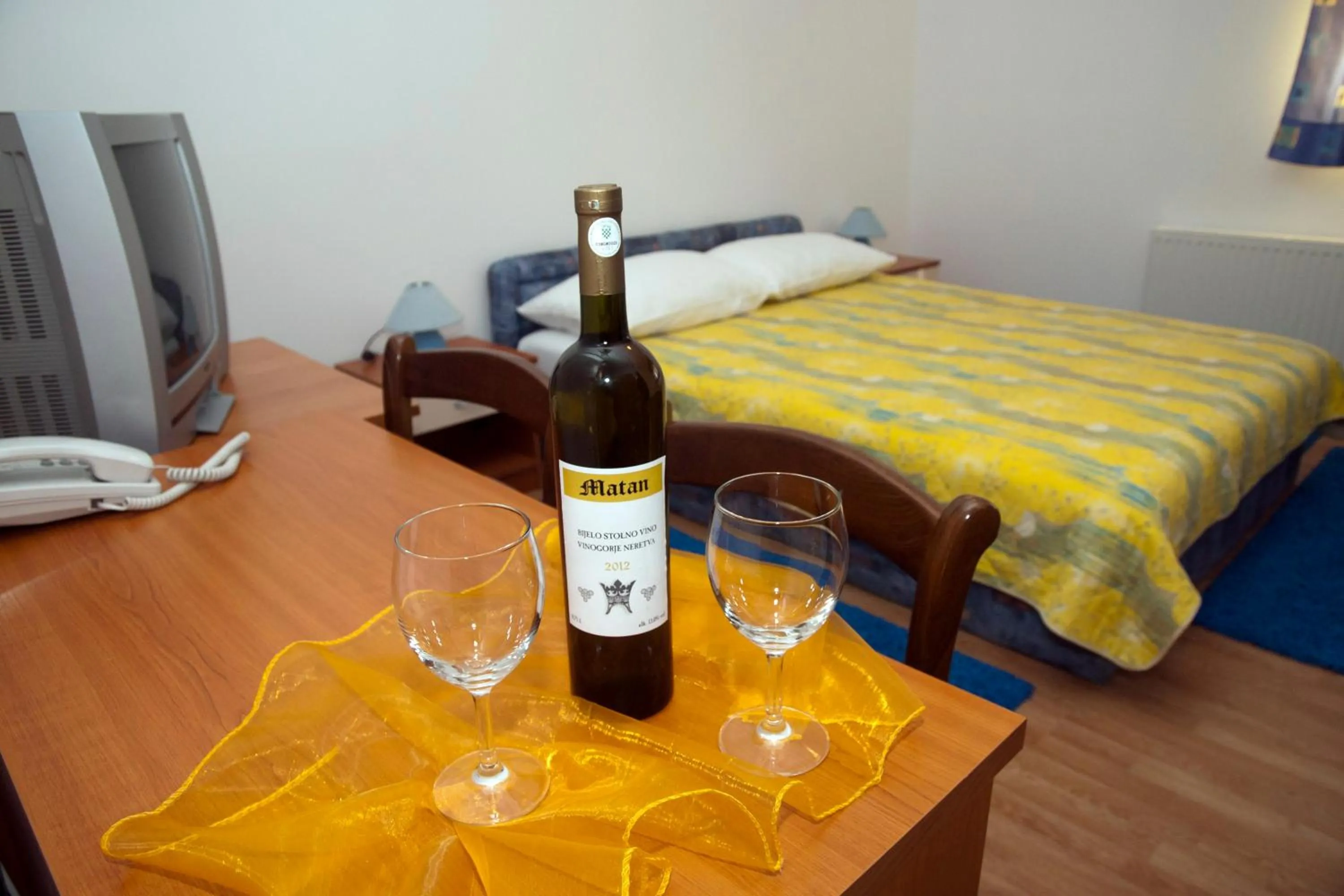 Bedroom, Bed in Hotel Metković