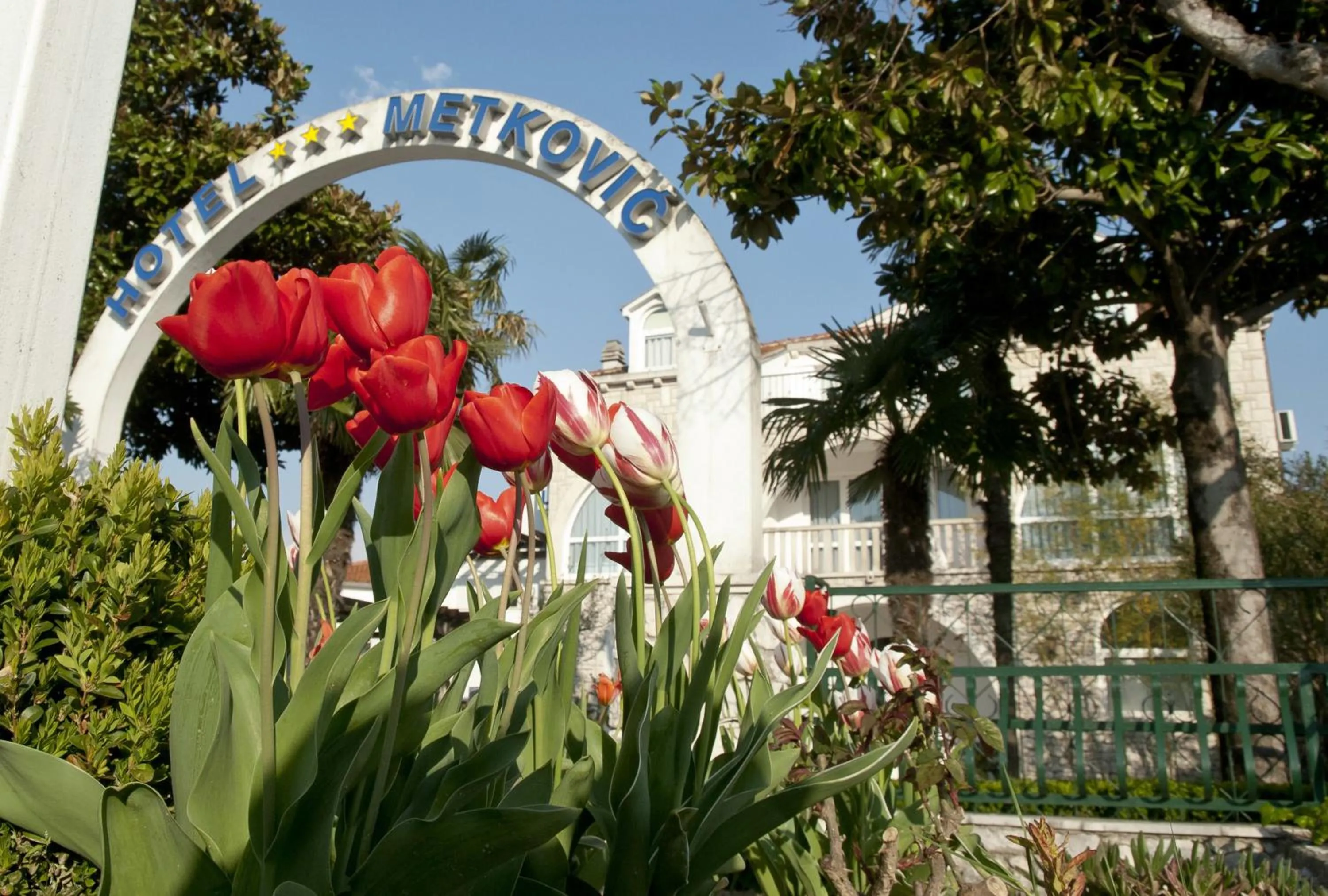Decorative detail in Hotel Metković