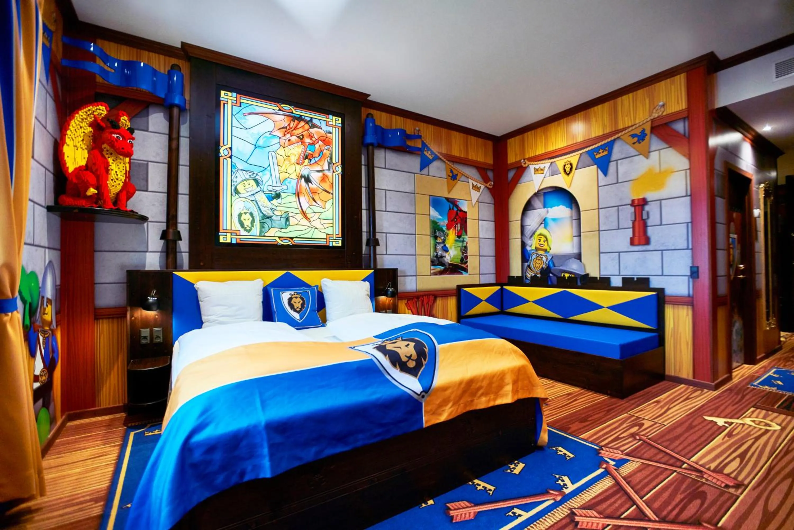 Photo of the whole room, Bed in LEGOLAND Castle Hotel