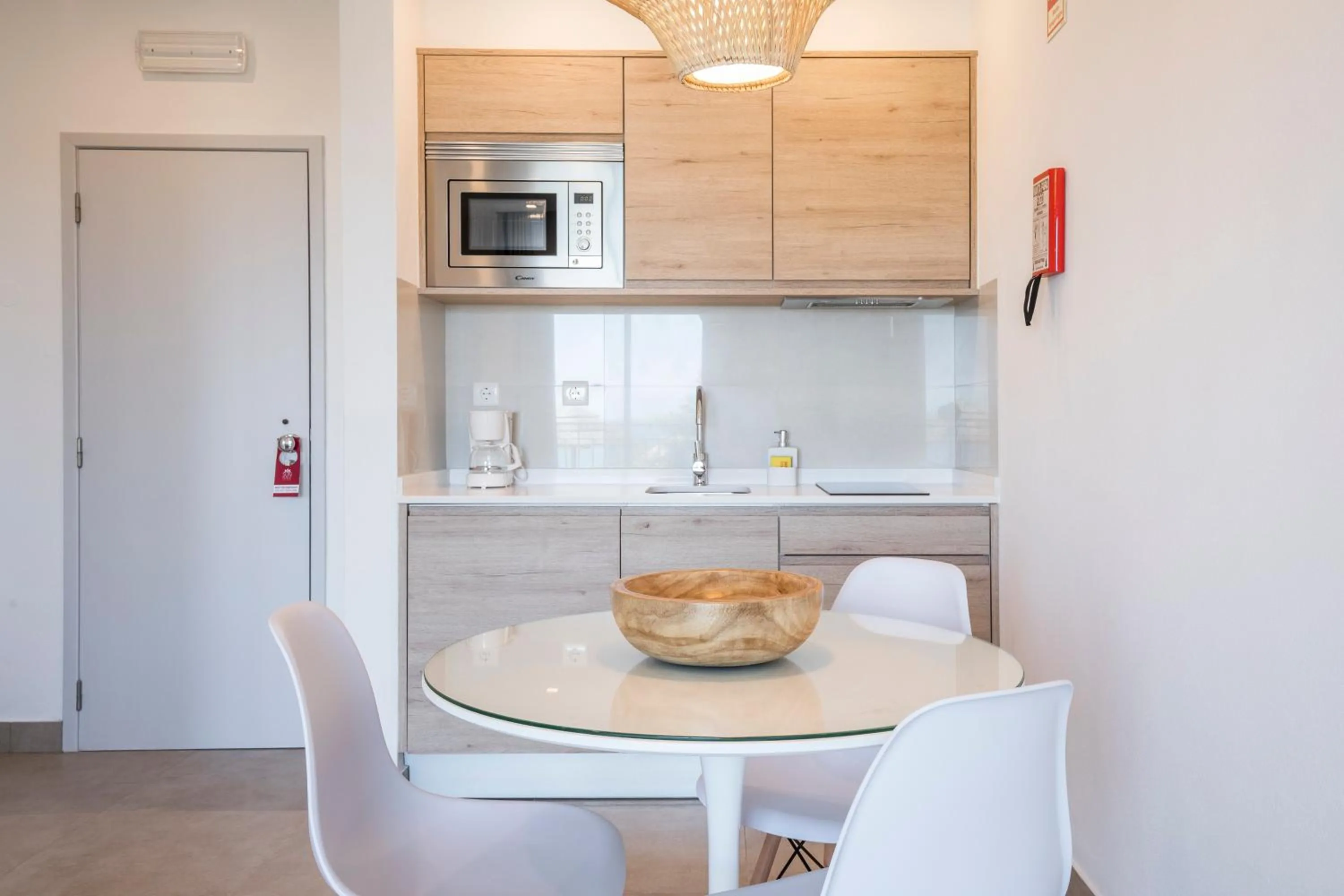 Kitchen or kitchenette in Clube Porto Mos - Sunplace Hotels & Beach Resort