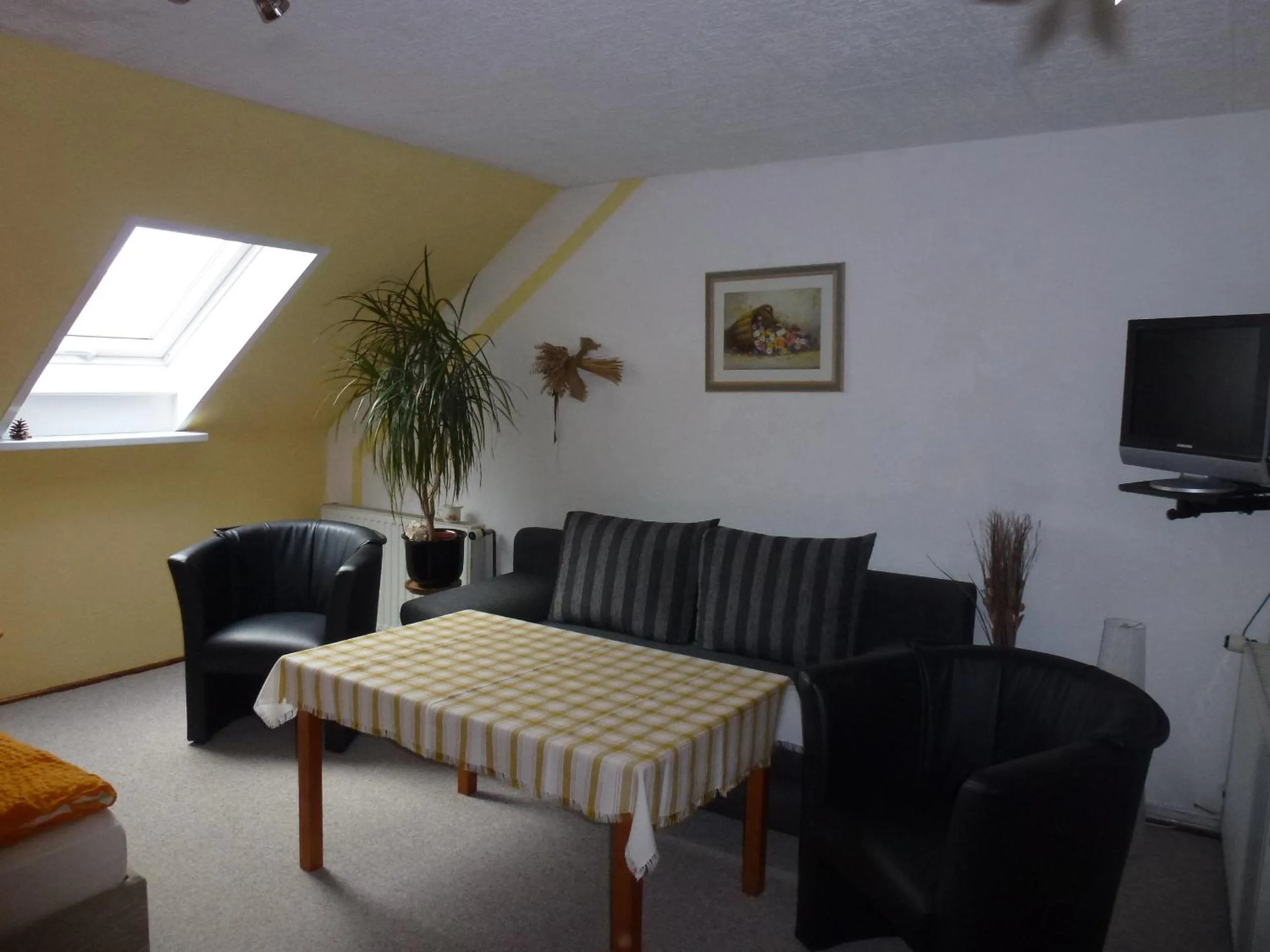 Seating area in Ferienzimmer Wenzel