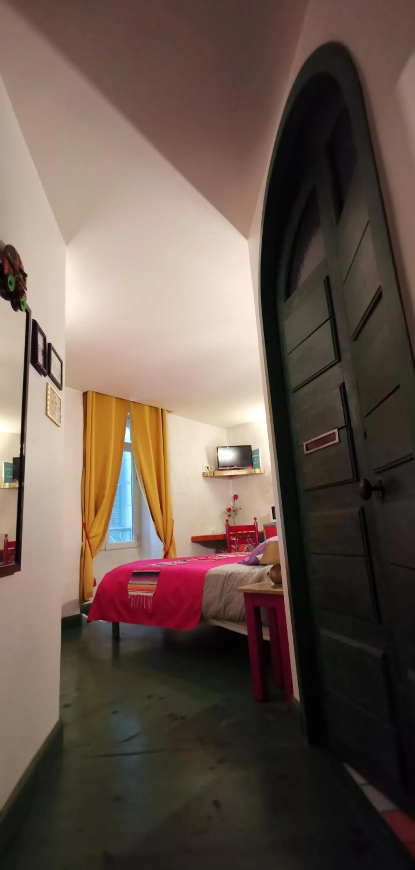 Bedroom, Bed in Hotel L'Astrolabe
