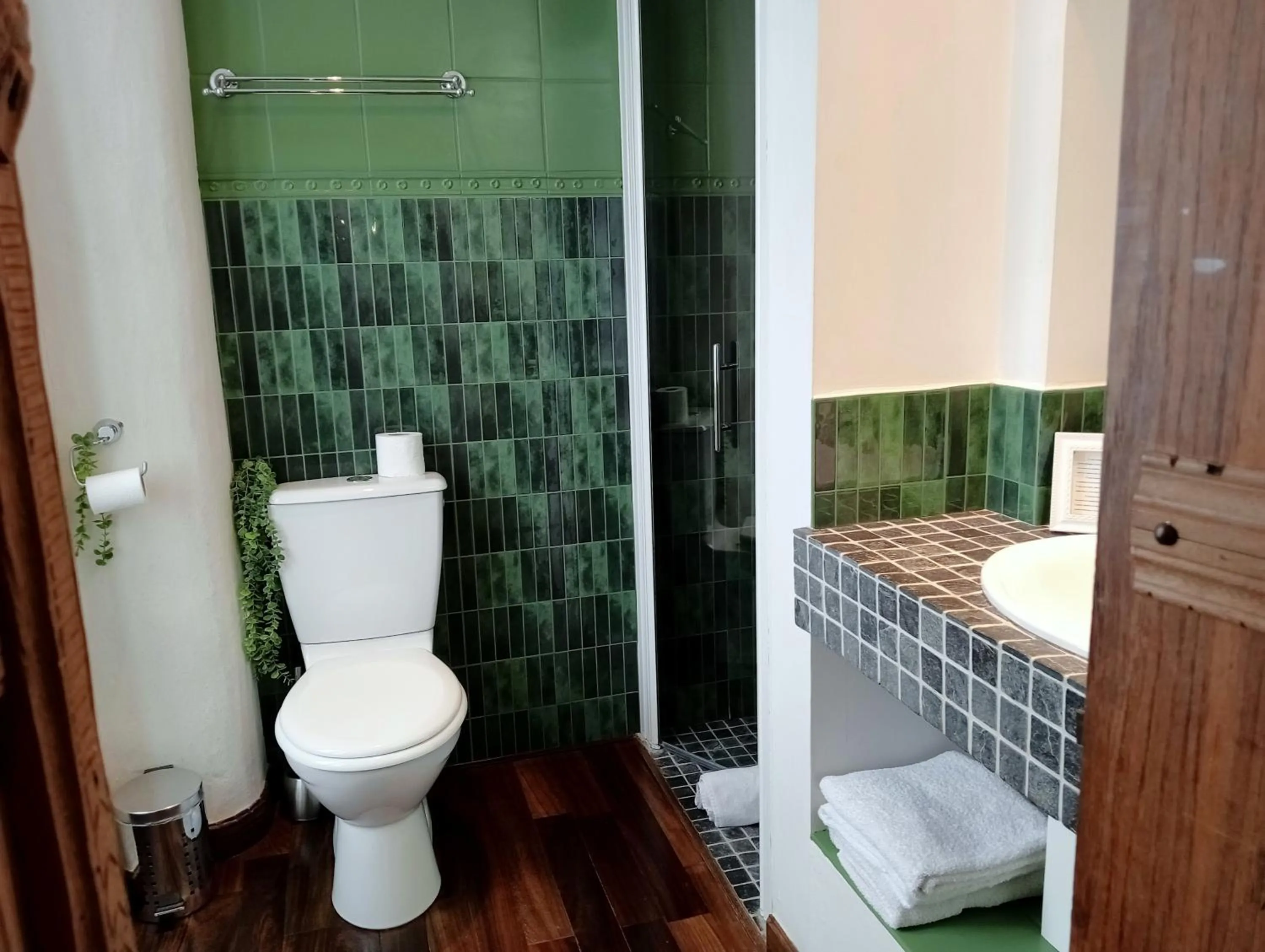 Shower in Hotel L'Astrolabe