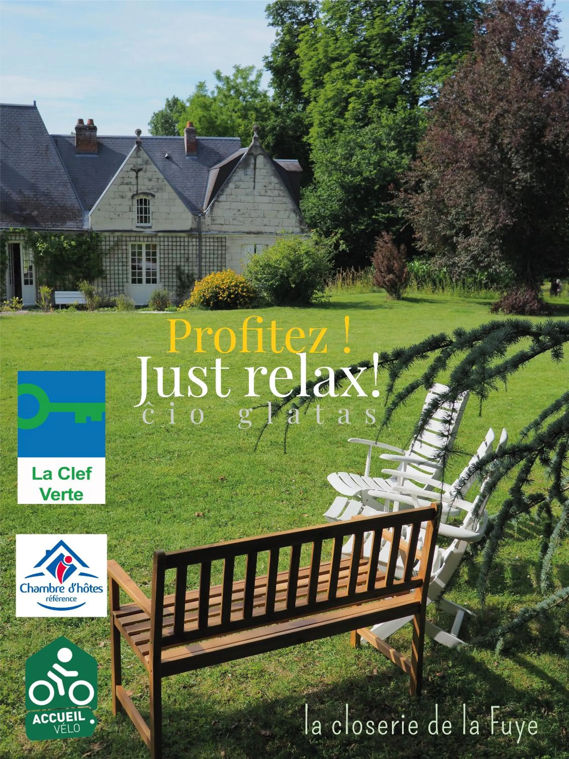 Bed & Breakfast - La closerie de la Fuye