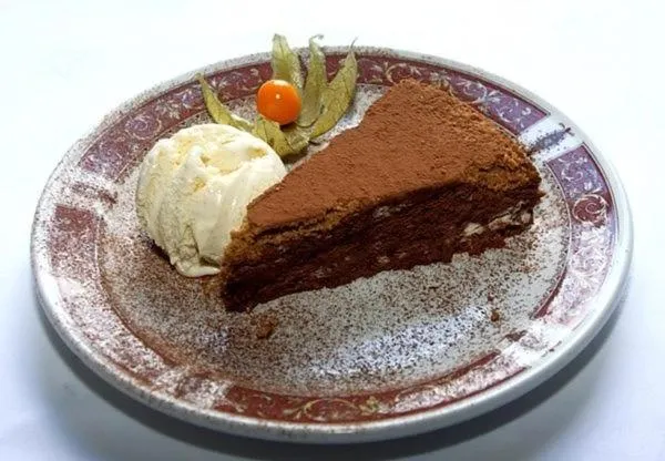 Food close-up in The Griffin Hotel